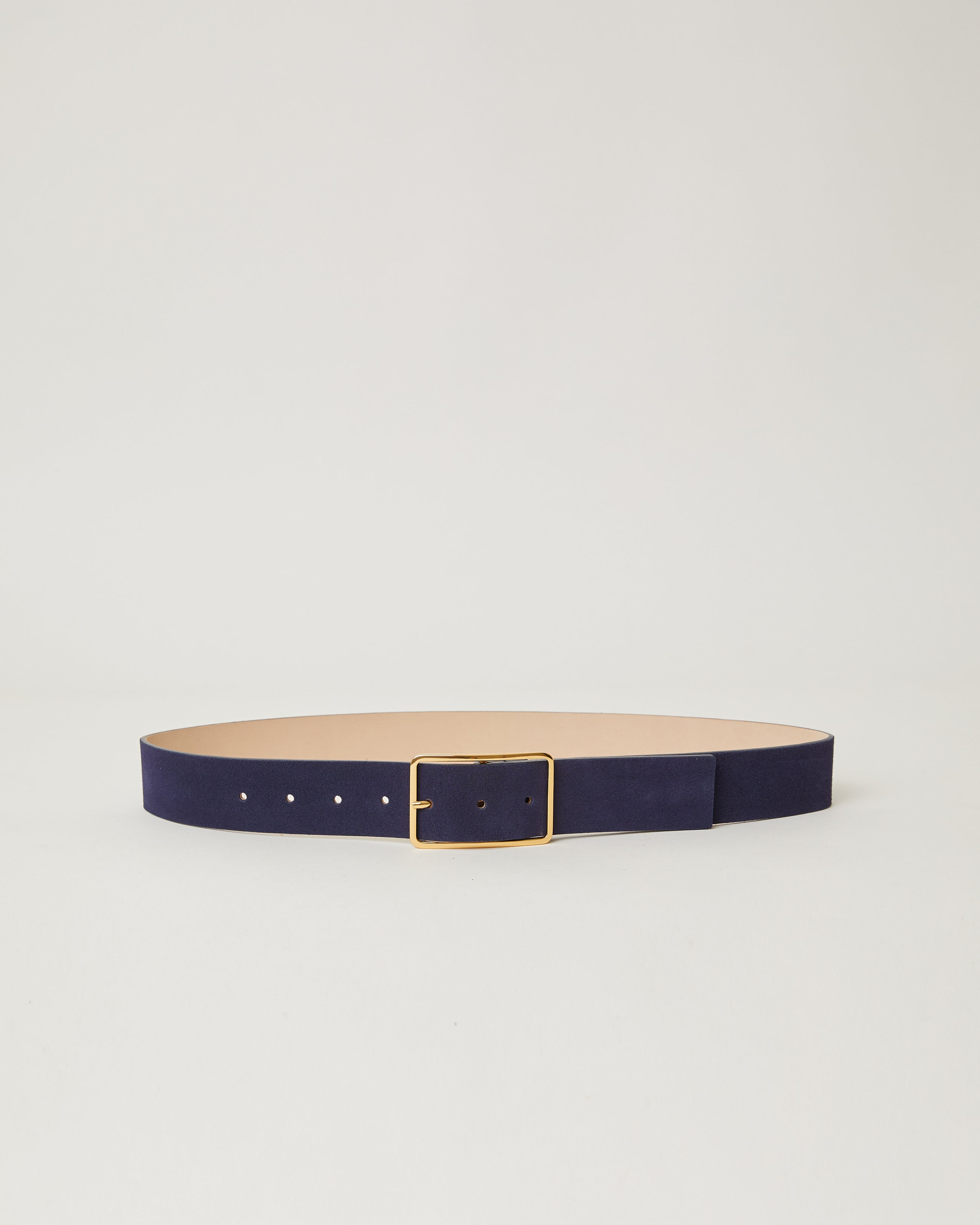 MILLA SUEDE BELT Navy Gold - BELT