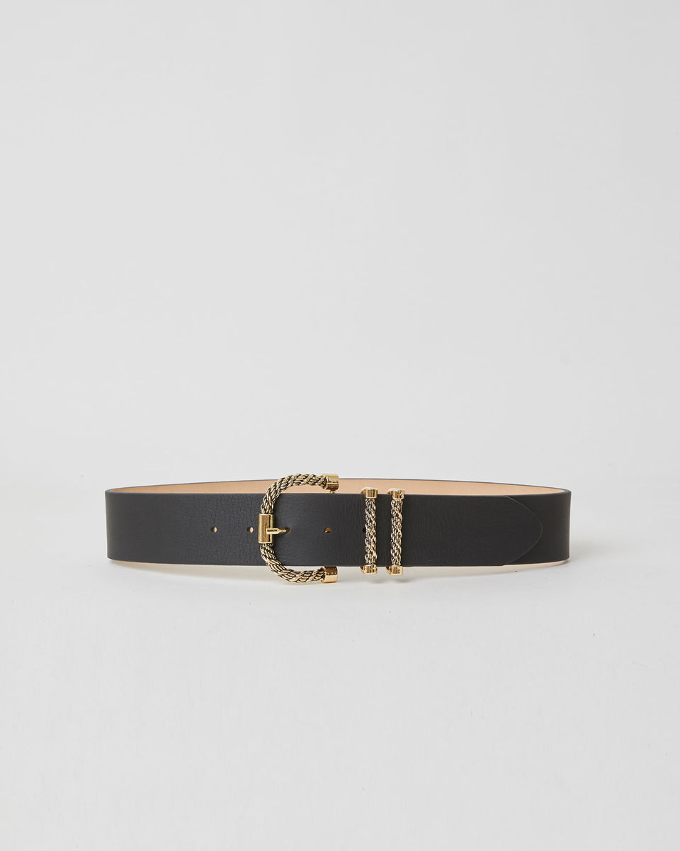 TRACY LEATHER BELT B low The Belt