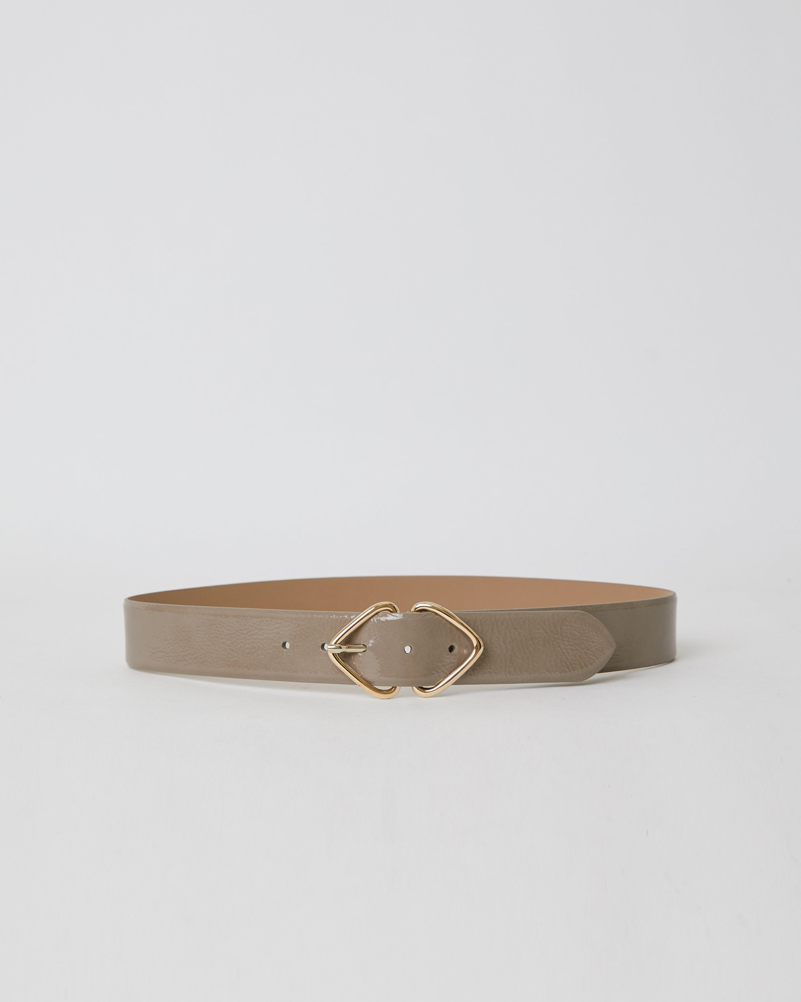 LIVIA GLOSS LEATHER BELT (FINAL SALE)