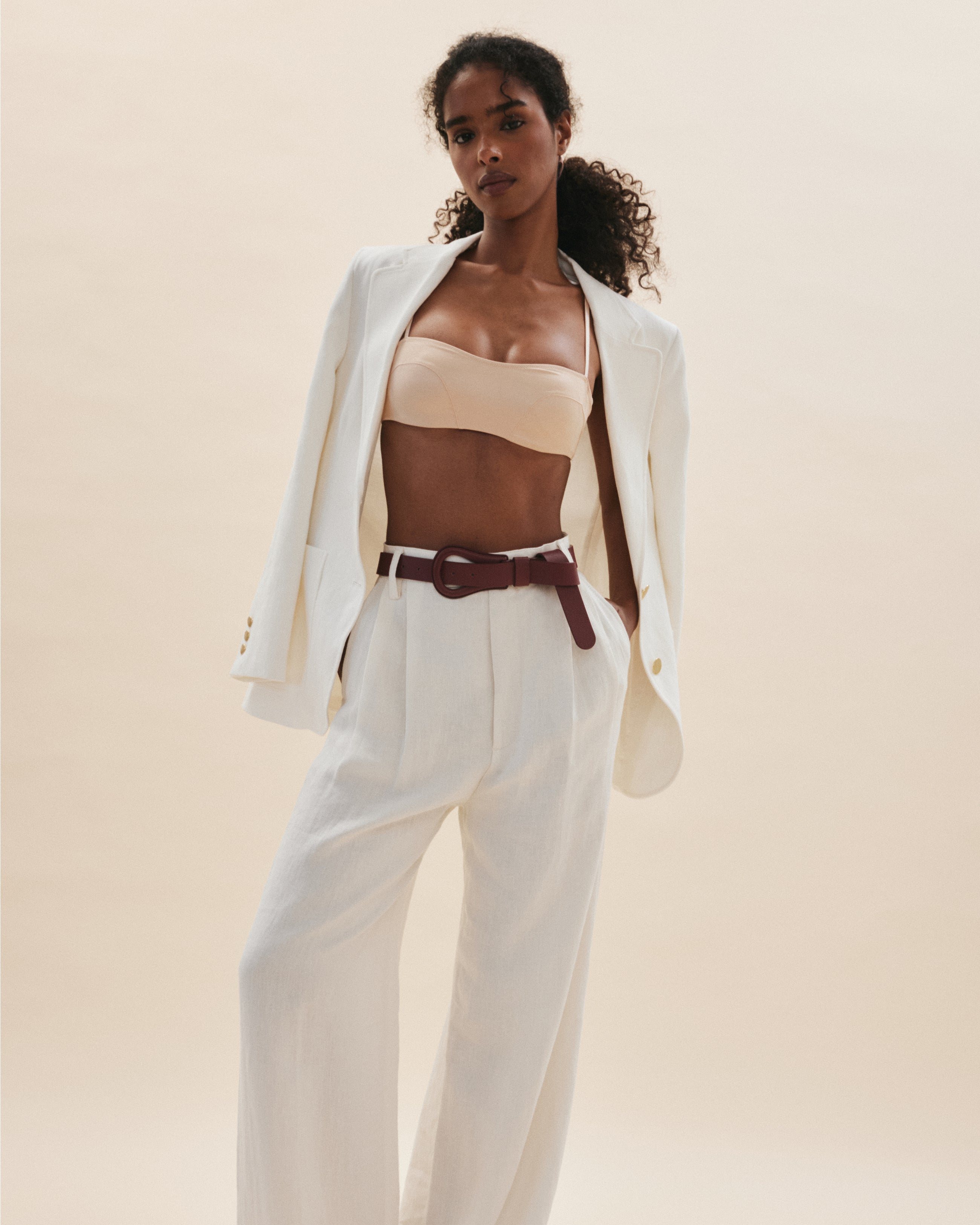 RYDER WRAP CLAD LEATHER BELT - BELT