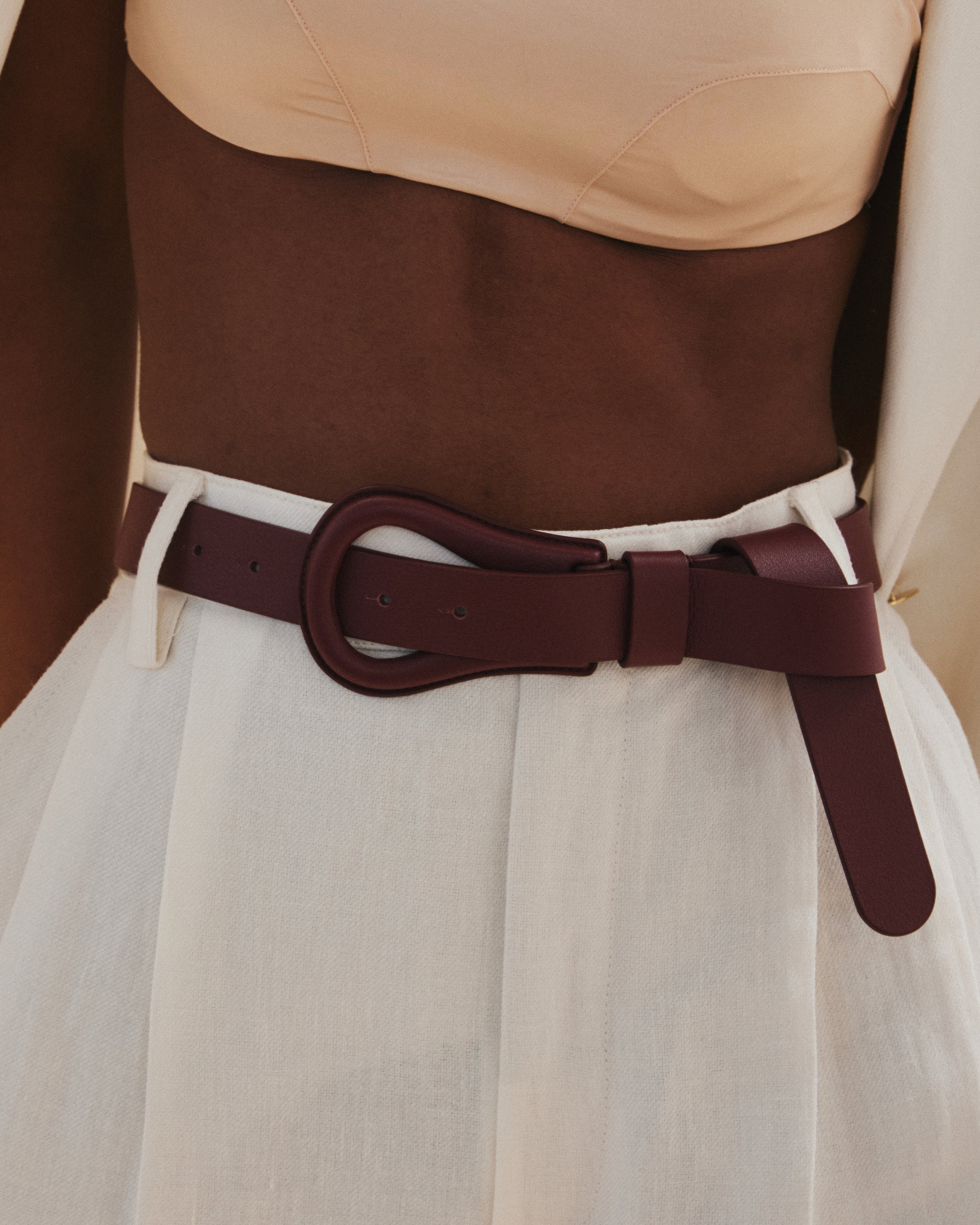 RYDER WRAP CLAD LEATHER BELT - BELT