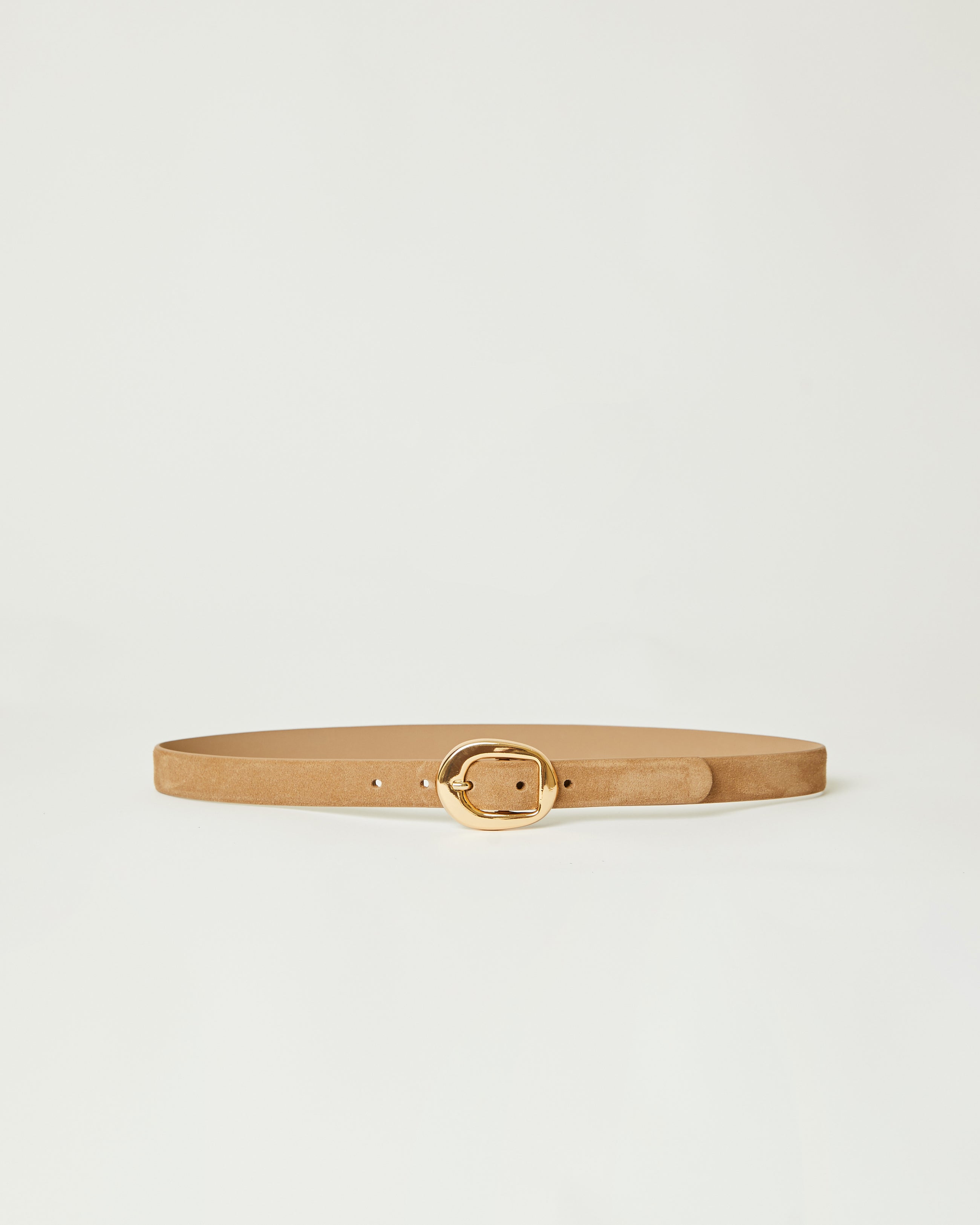 GREYSON MINI SUEDE BELT Sable Gold - BELT