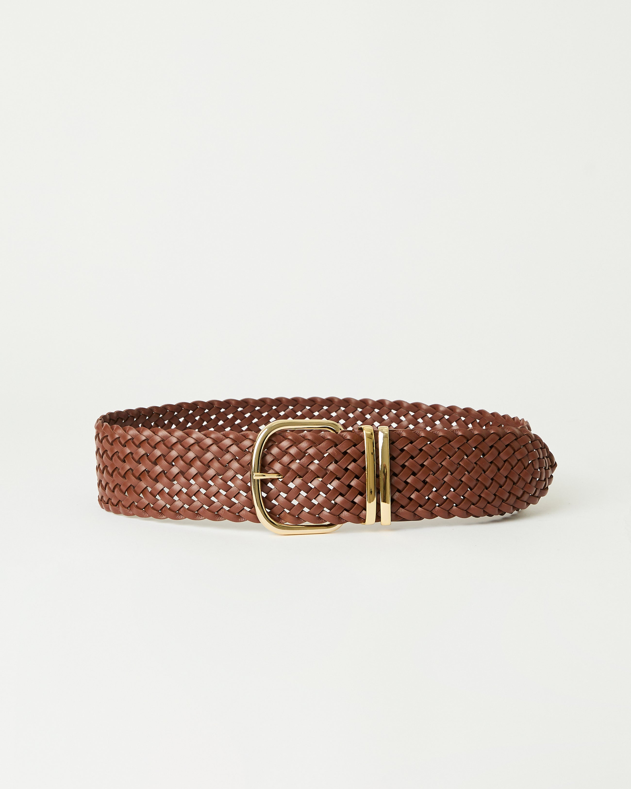 ALEXANDER LEATHER BELT Madeira Gold - BELT