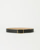 MILLA PYTHON LEATHER BELT