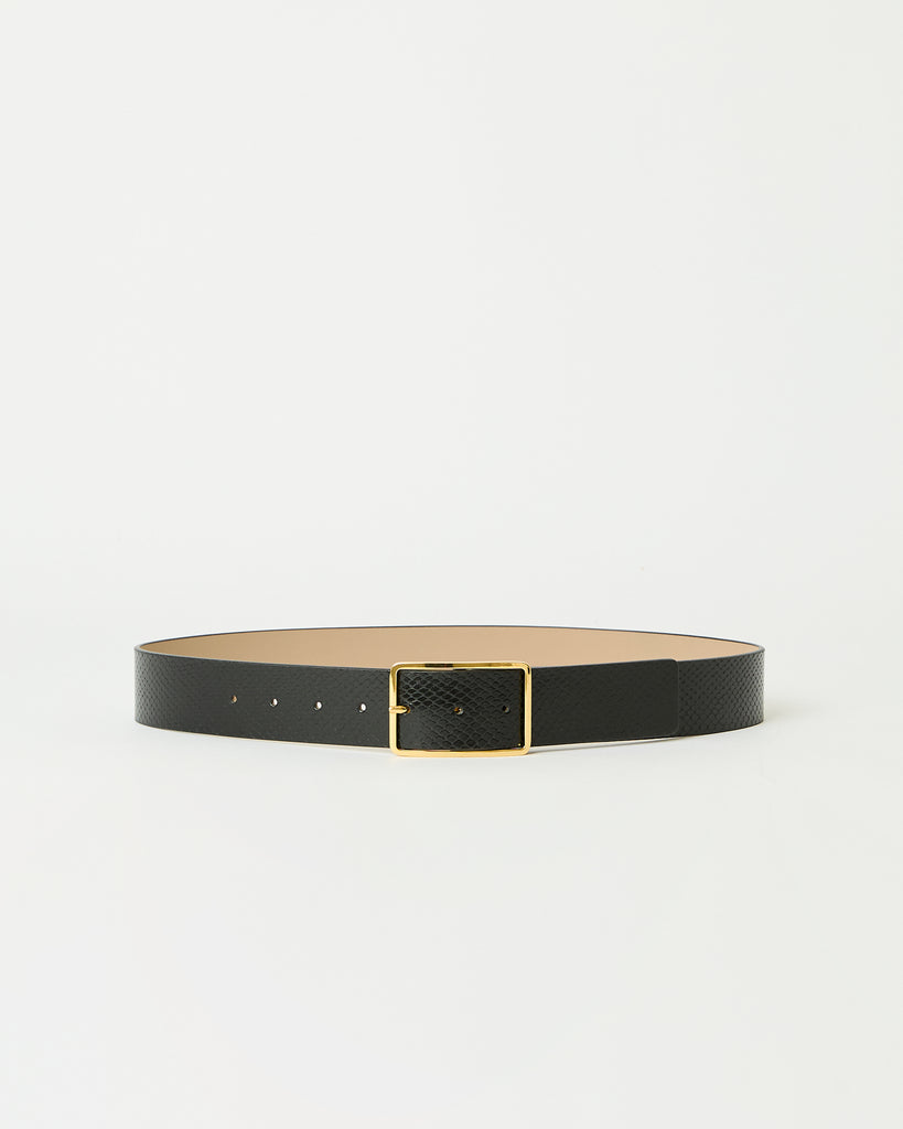 MILLA PYTHON LEATHER BELT