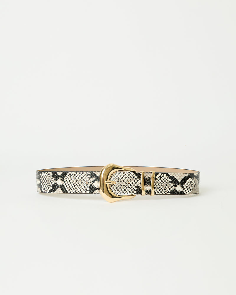 KODA PYTHON LEATHER BELT