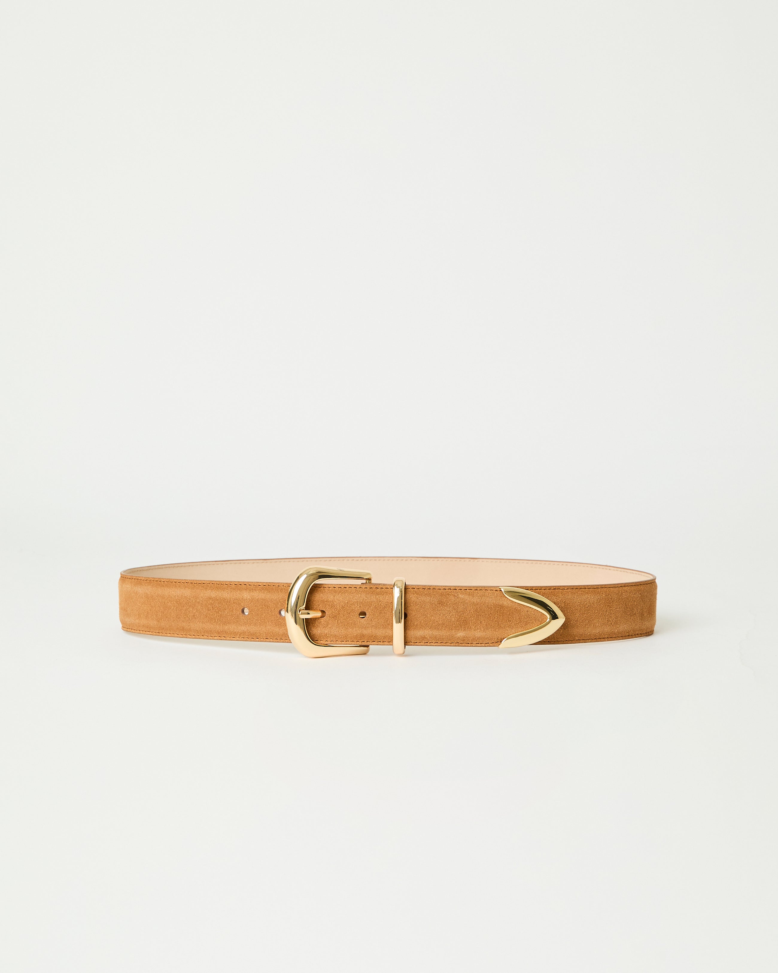 MARC SUEDE BELT Camel Gold - BELT