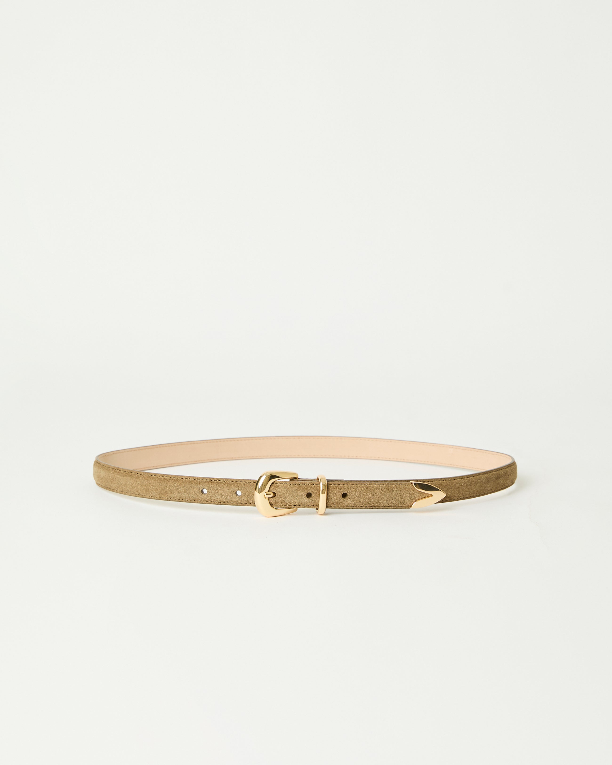 LEO SUEDE BELT Dk. Moss Gold - BELT