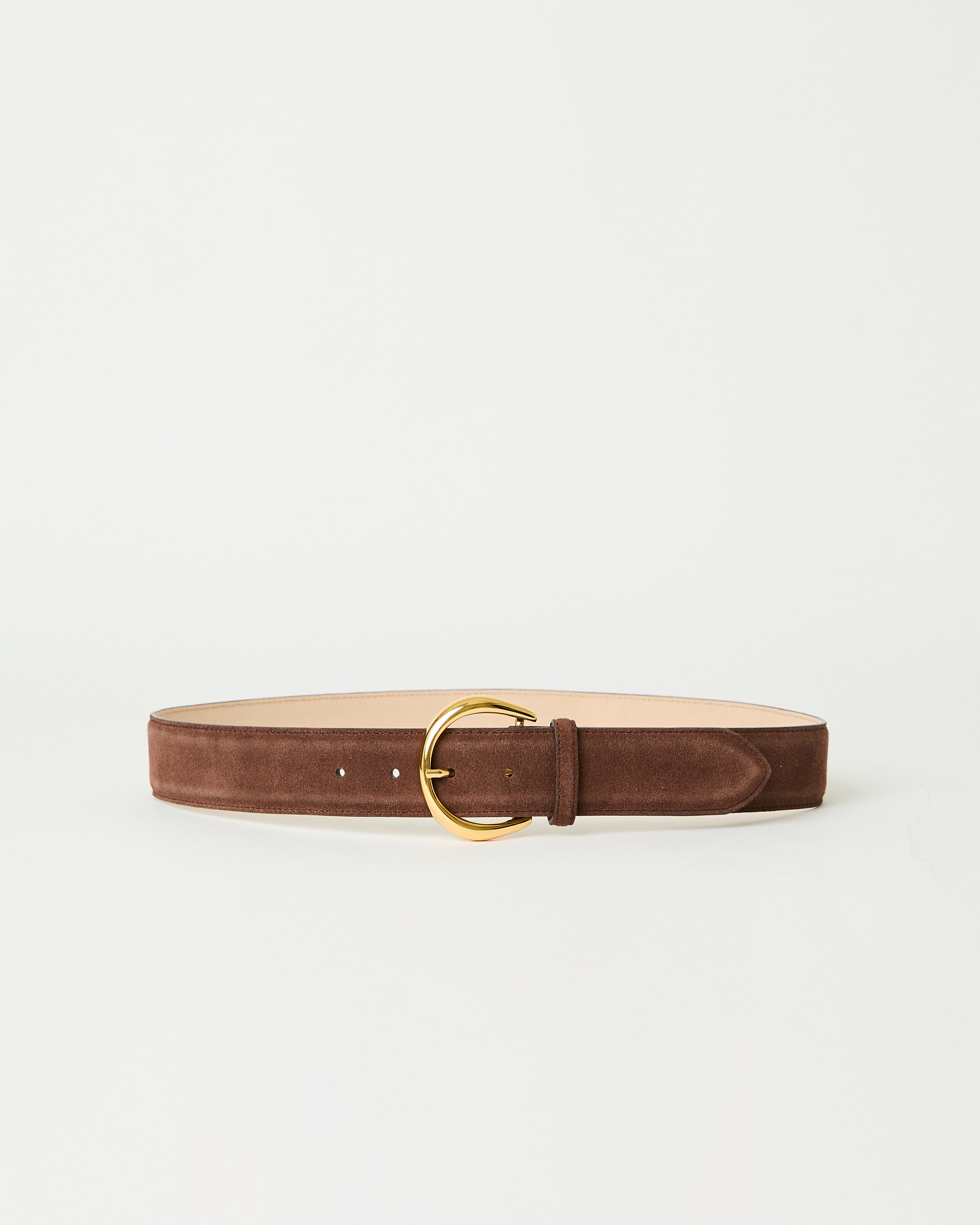 ODESSA SUEDE BELT Chocolate Gold - BELT