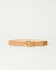 KENNEDY CALF-HAIR LEATHER BELT