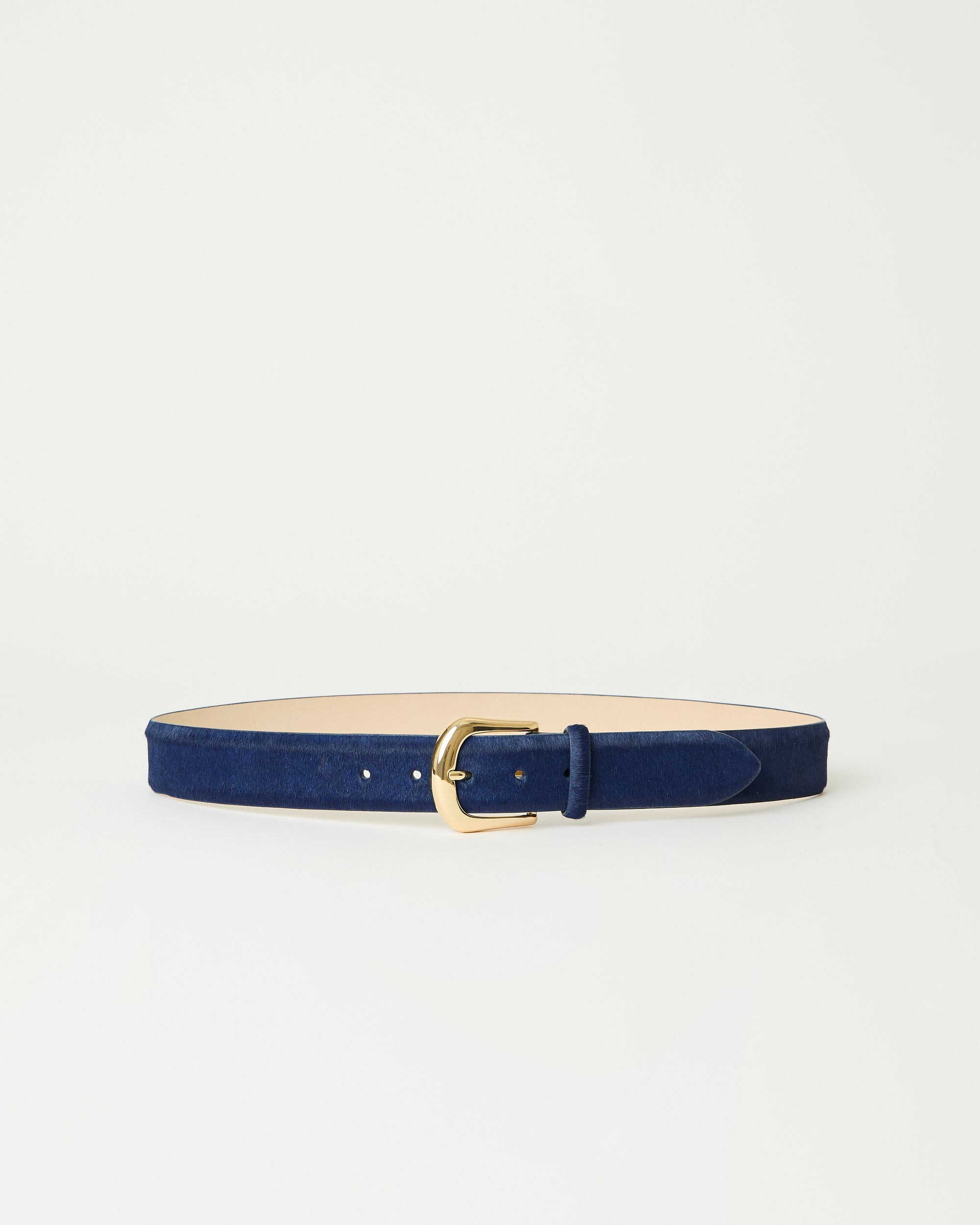 KENNEDY CALF-HAIR LEATHER BELT