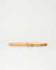 KENNEDY MINI CALF-HAIR LEATHER BELT