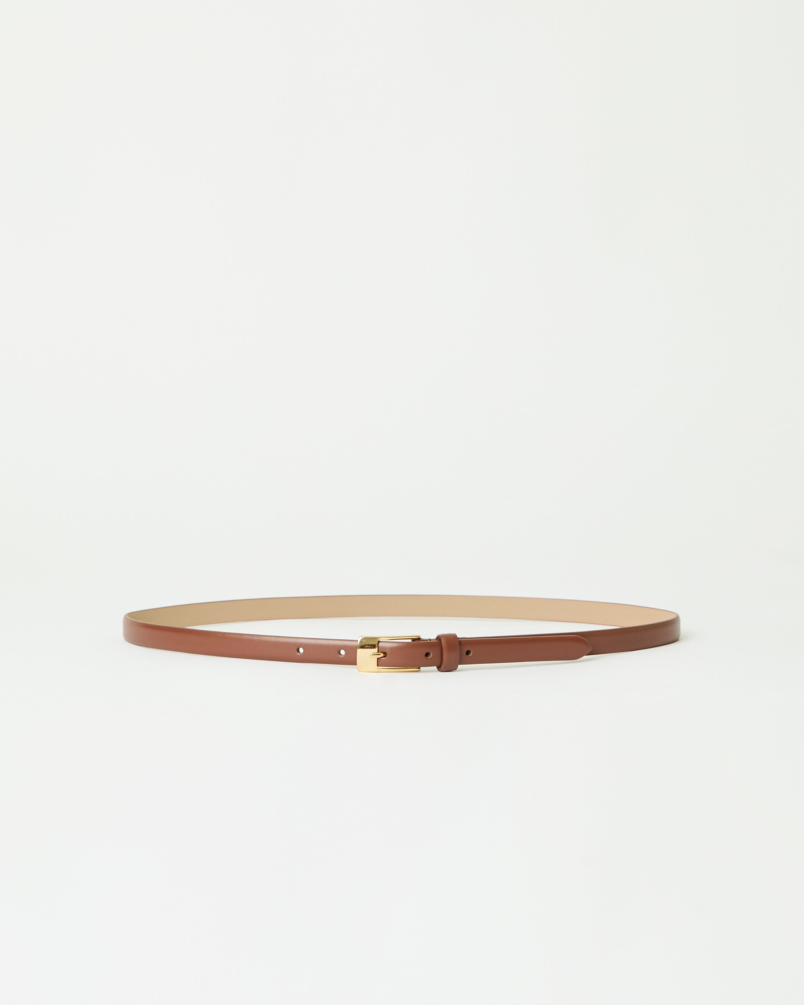 PIERRE LEATHER BELT Madeira Gold - BELT