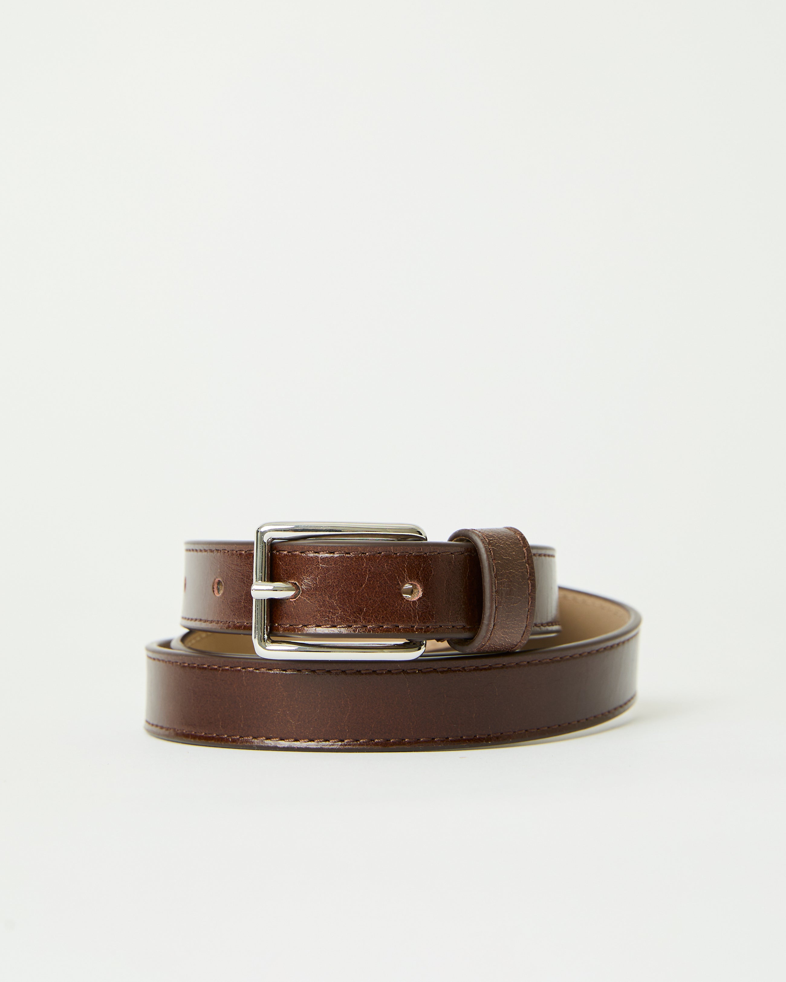 ENZO MINI RUGOUS LEATHER BELT - BELT