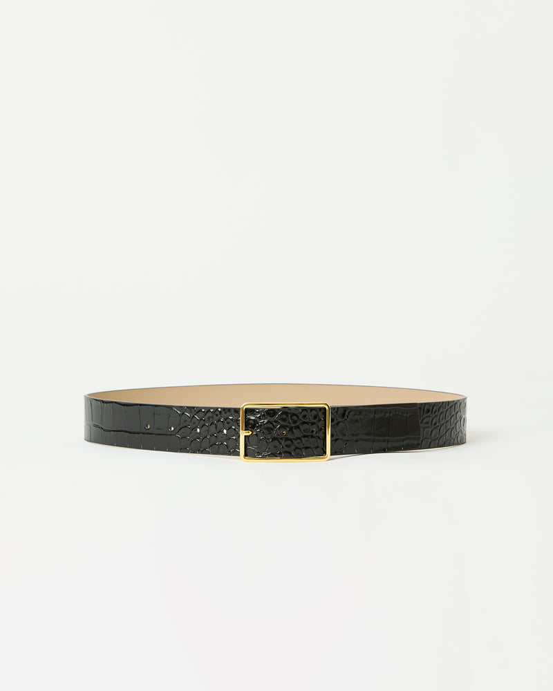 MILLA CROCO LEATHER BELT