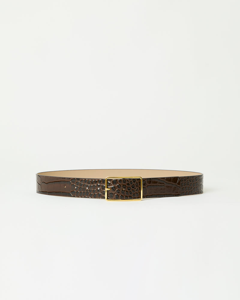 MILLA CROCO LEATHER BELT
