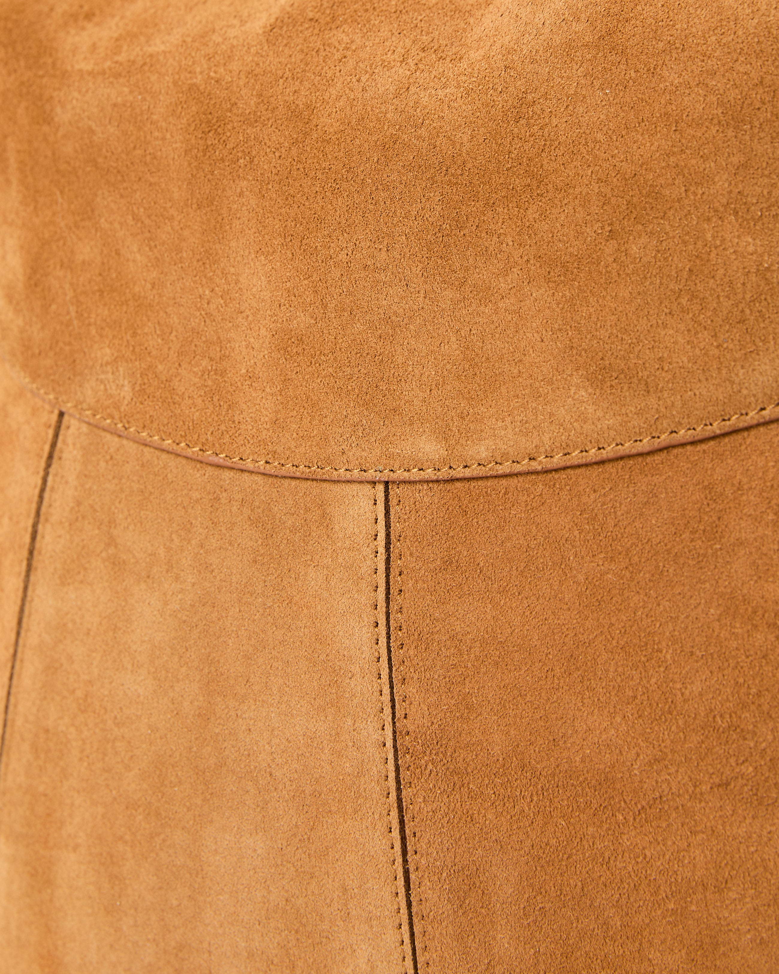 ROWE SUEDE BUCKET BAG - HANDBAGS