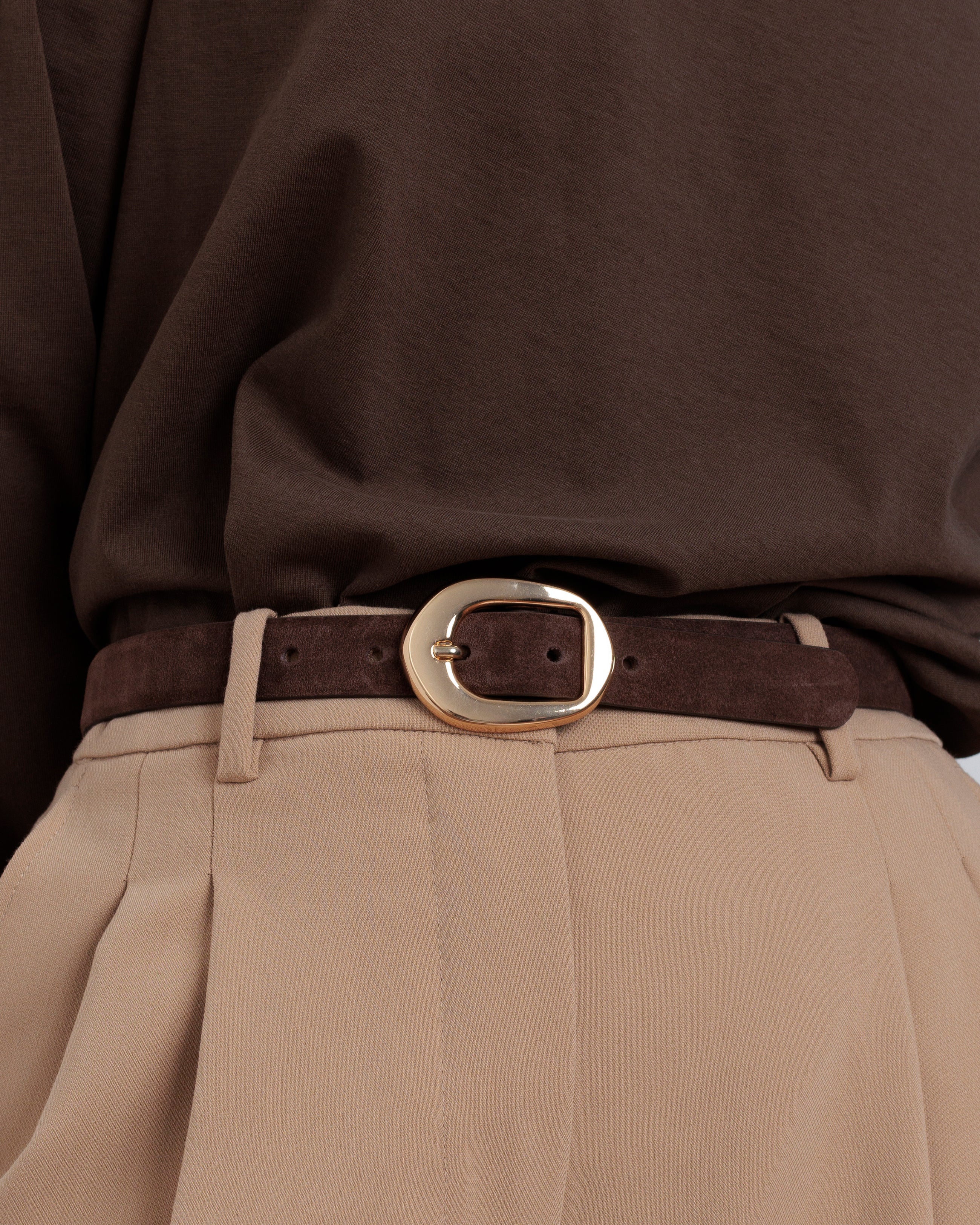GREYSON MINI SUEDE BELT - BELT