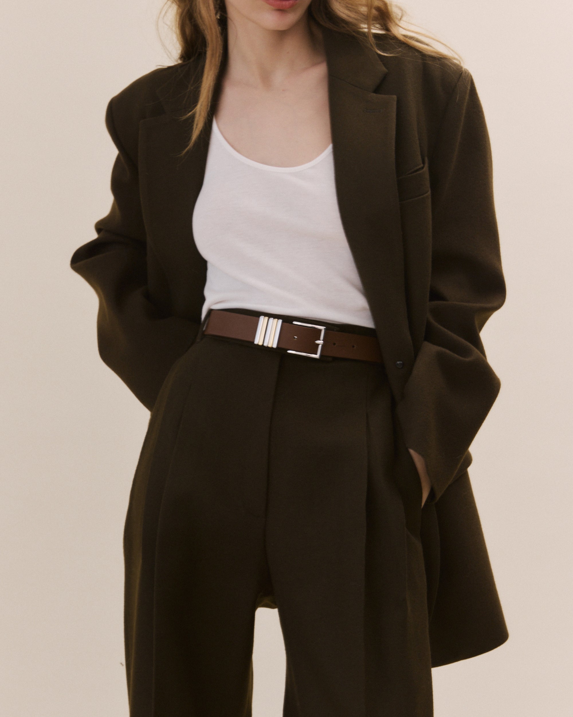 LUMI LEATHER BELT