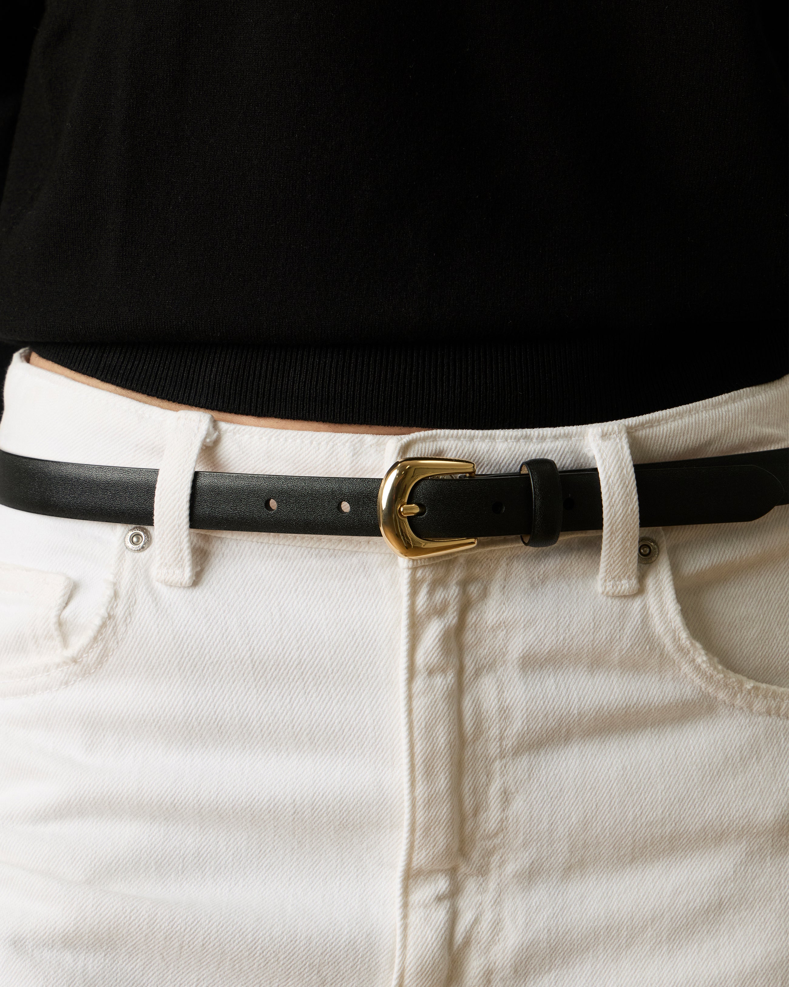 KENNEDY MINI LEATHER BELT - BELT