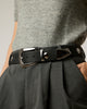 JORDANA MINI MOTO LEATHER BELT