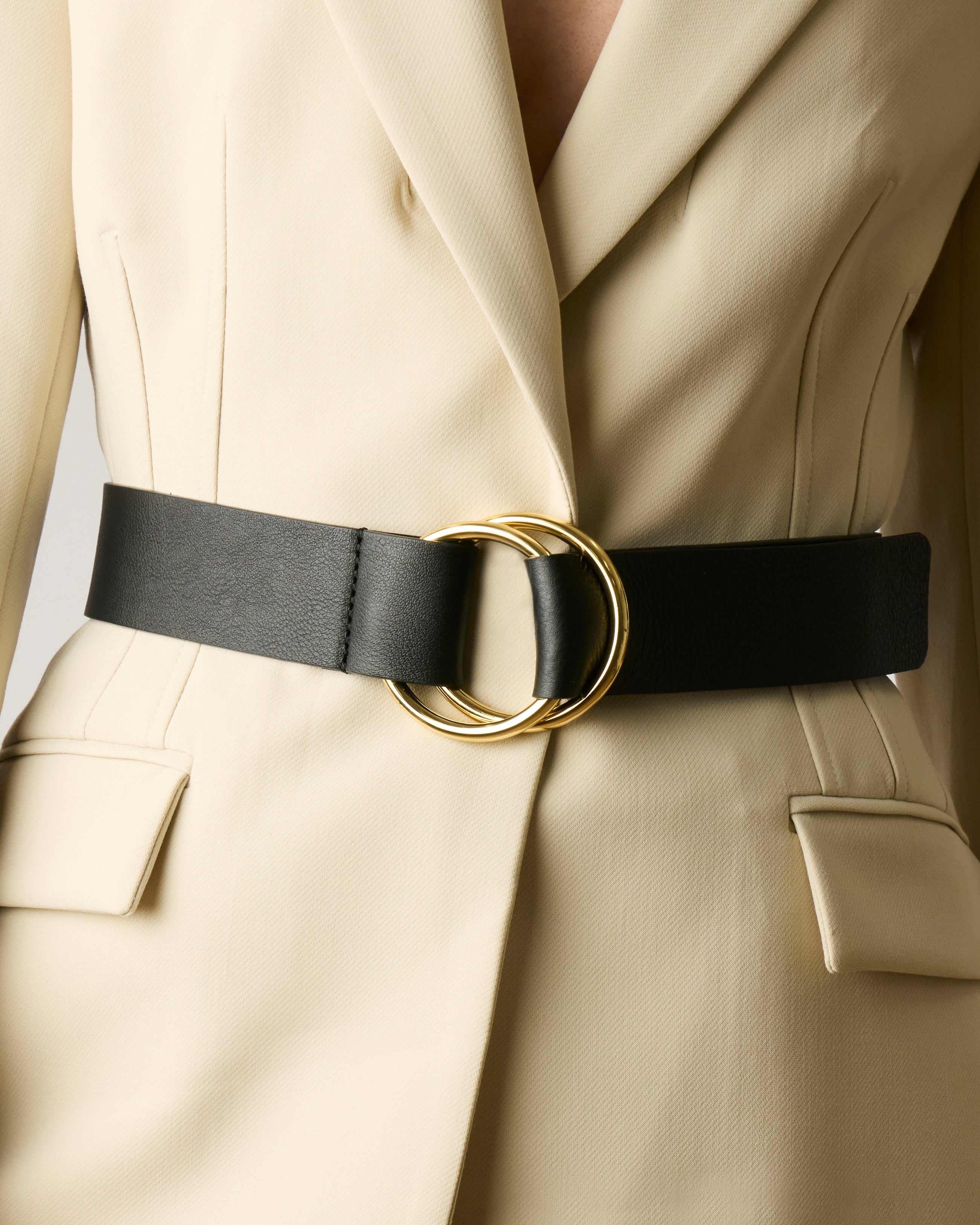 TUMBLE LEATHER WRAP - BELT