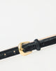 KENNEDY MINI CALF-HAIR LEATHER BELT