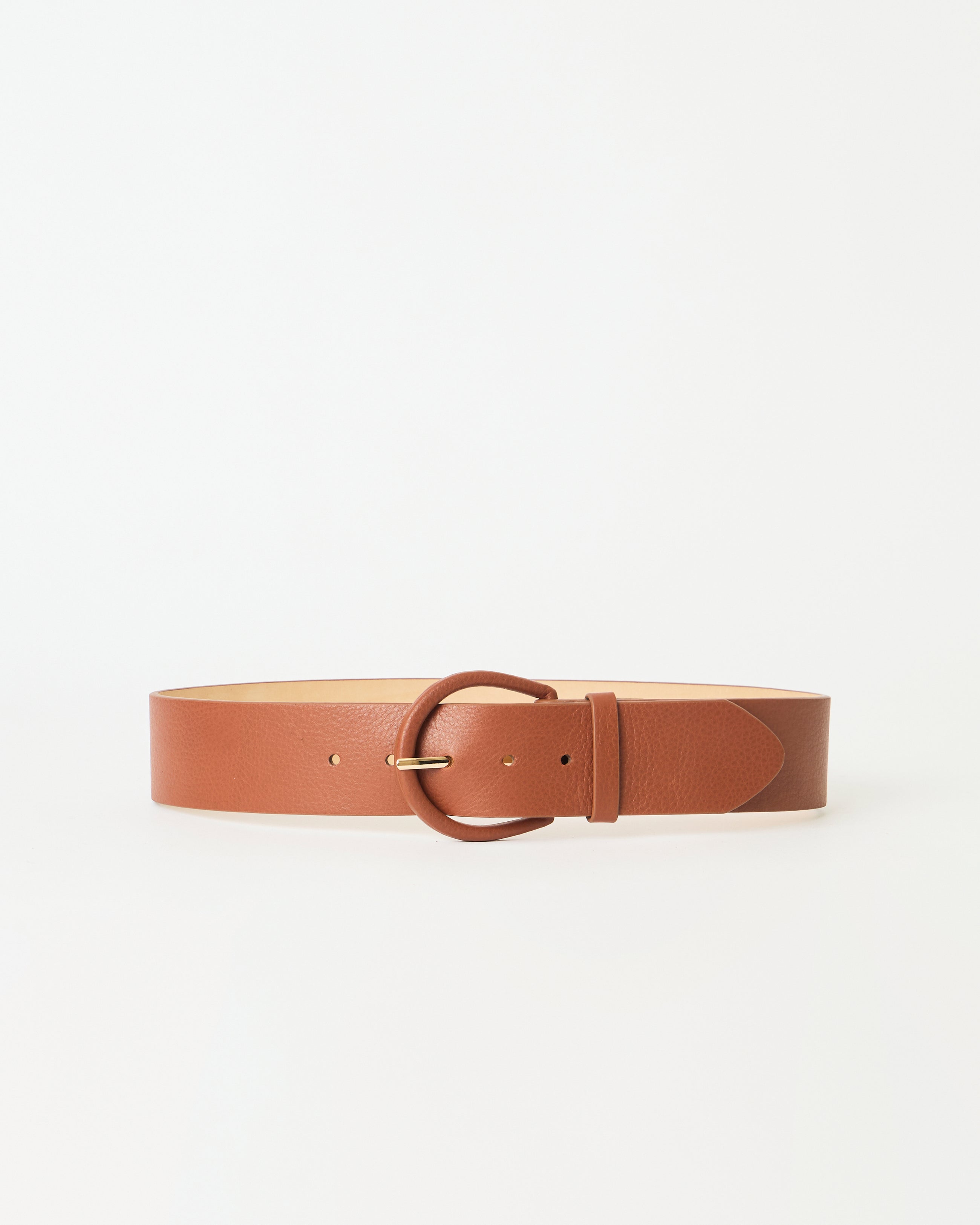 KELLEN LEATHER BELT Brandy - BELT