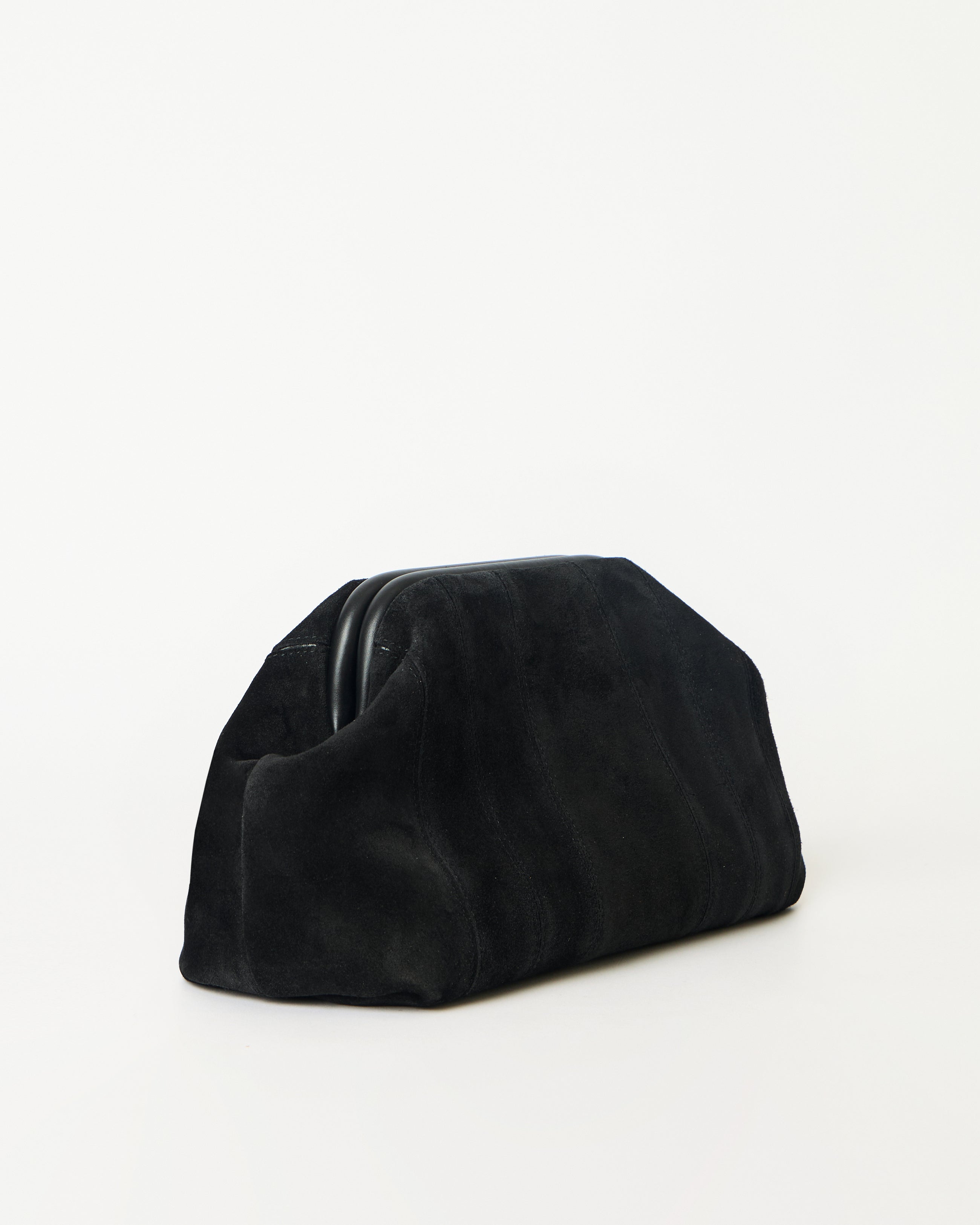 ROWE SUEDE CLUTCH LEATHER BAG - HANDBAGS