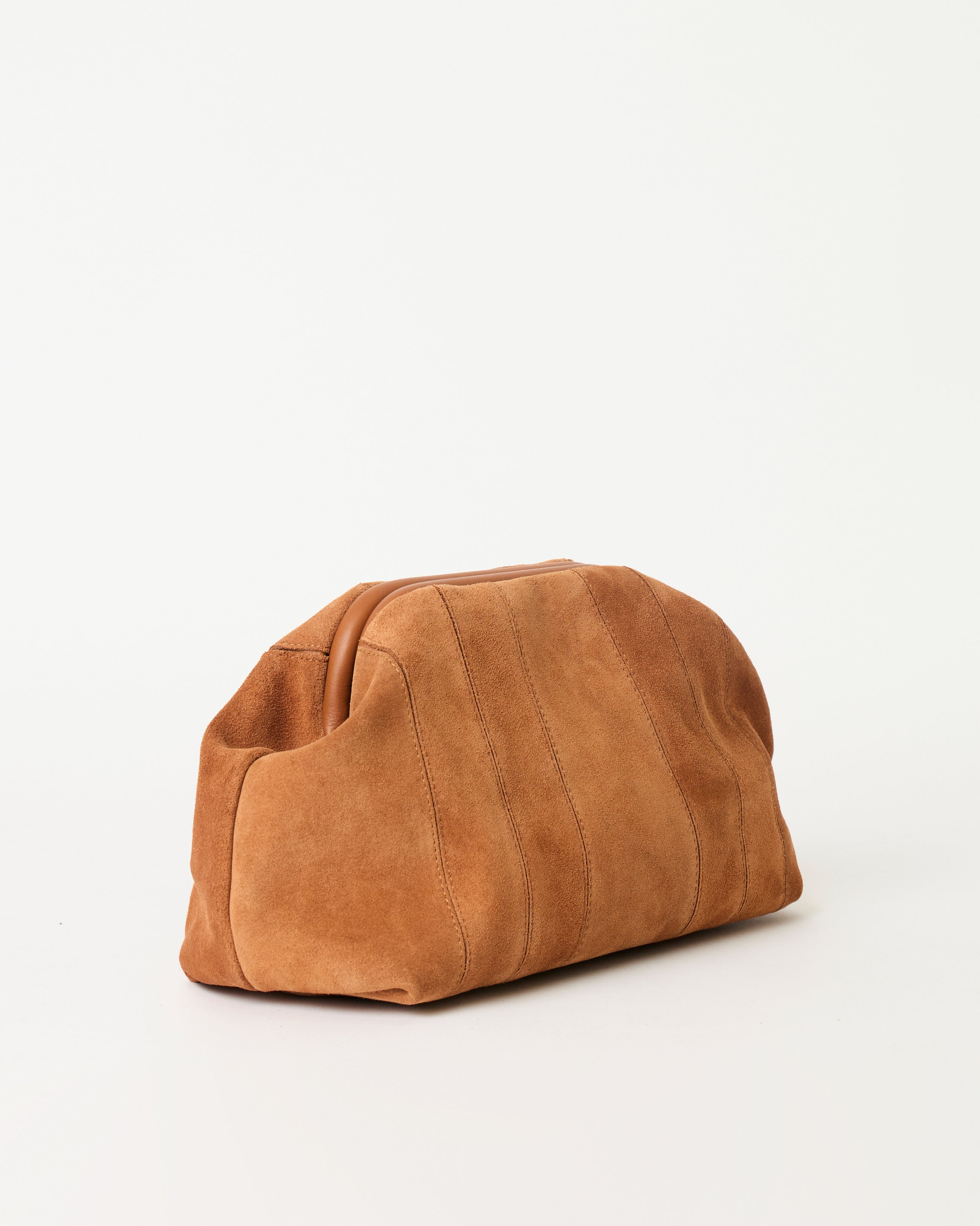 ROWE SUEDE CLUTCH LEATHER BAG