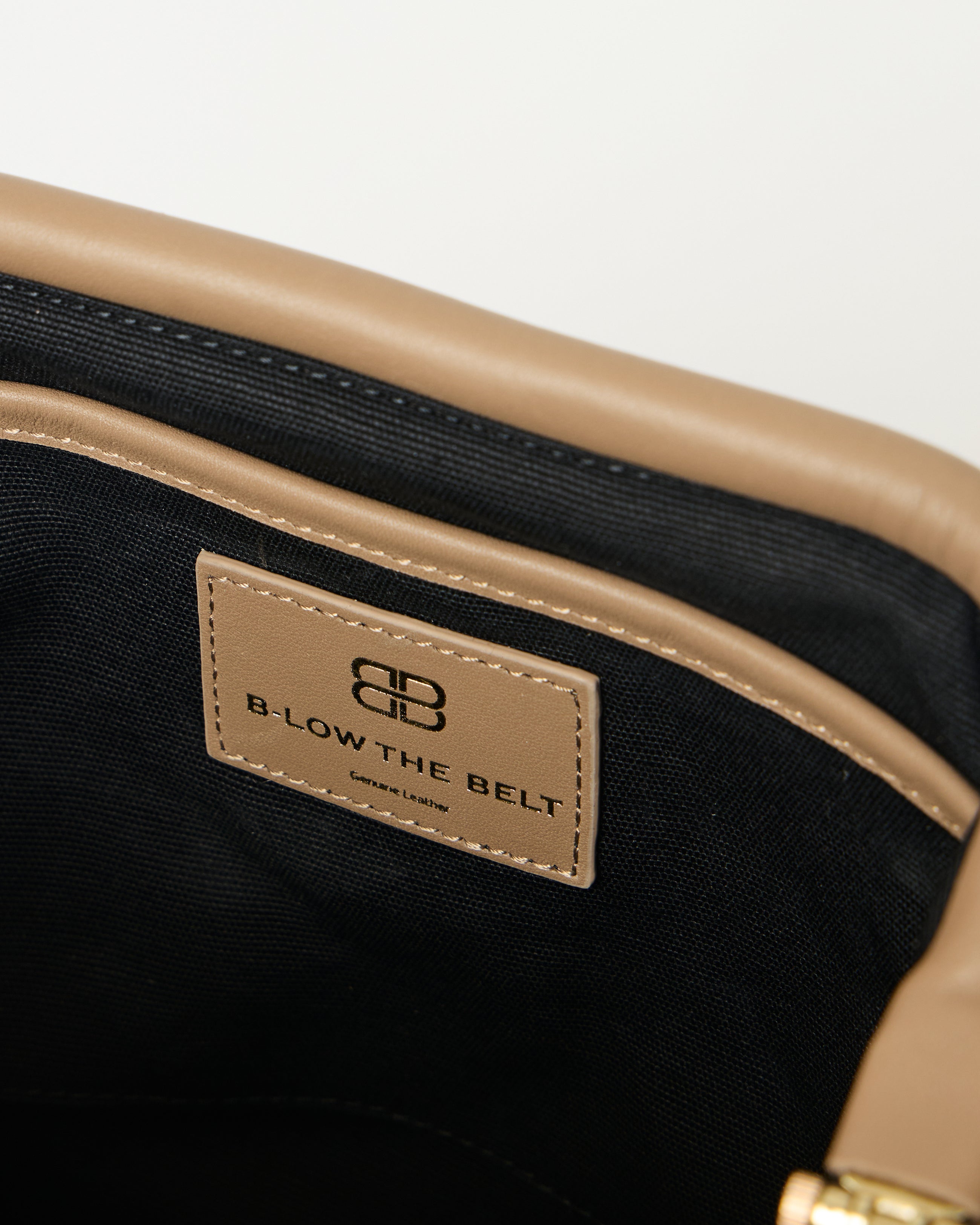 ROWE SUEDE CLUTCH LEATHER BAG - HANDBAGS