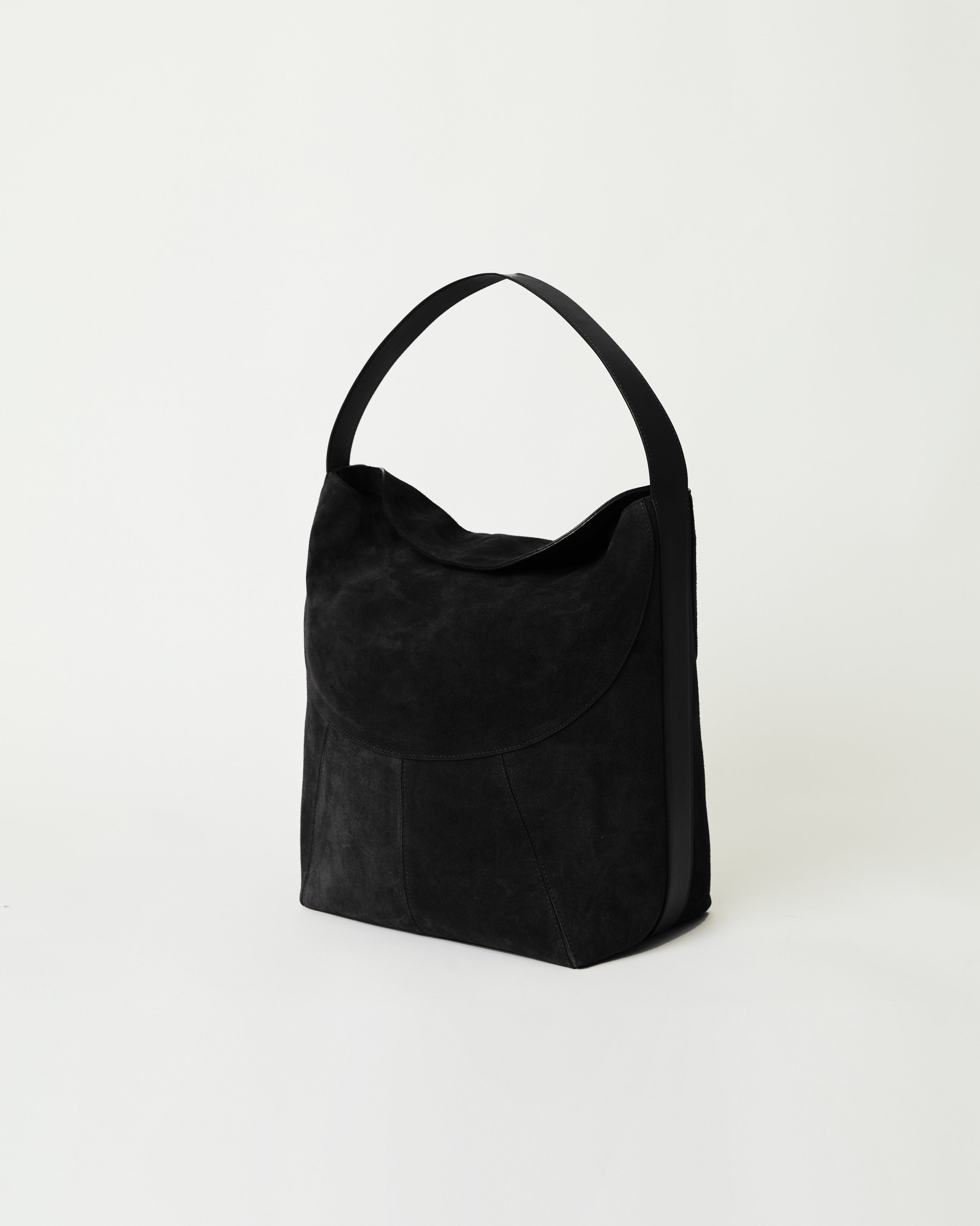 ROWE SUEDE BUCKET BAG - HANDBAGS