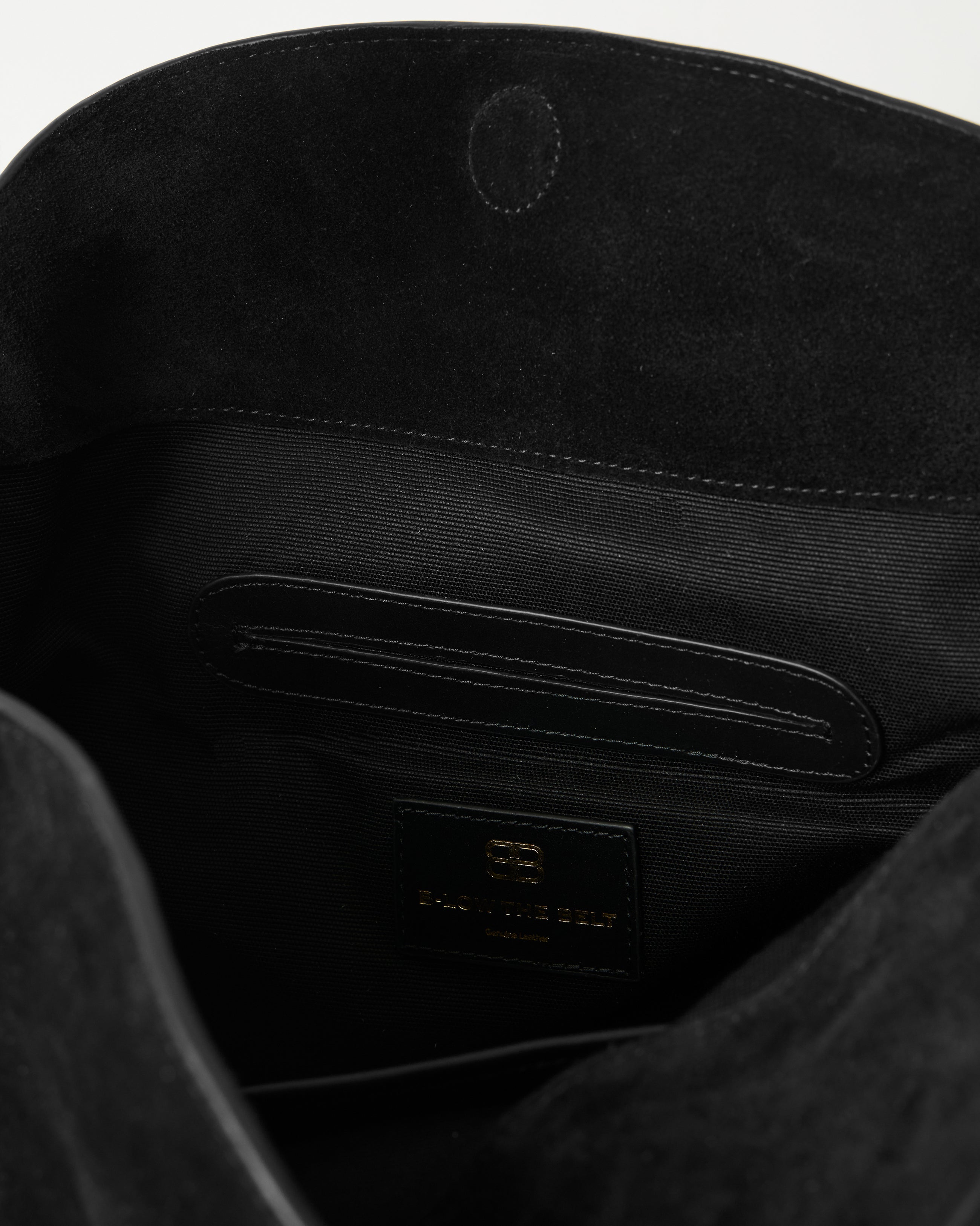 ROWE SUEDE BUCKET BAG - HANDBAGS