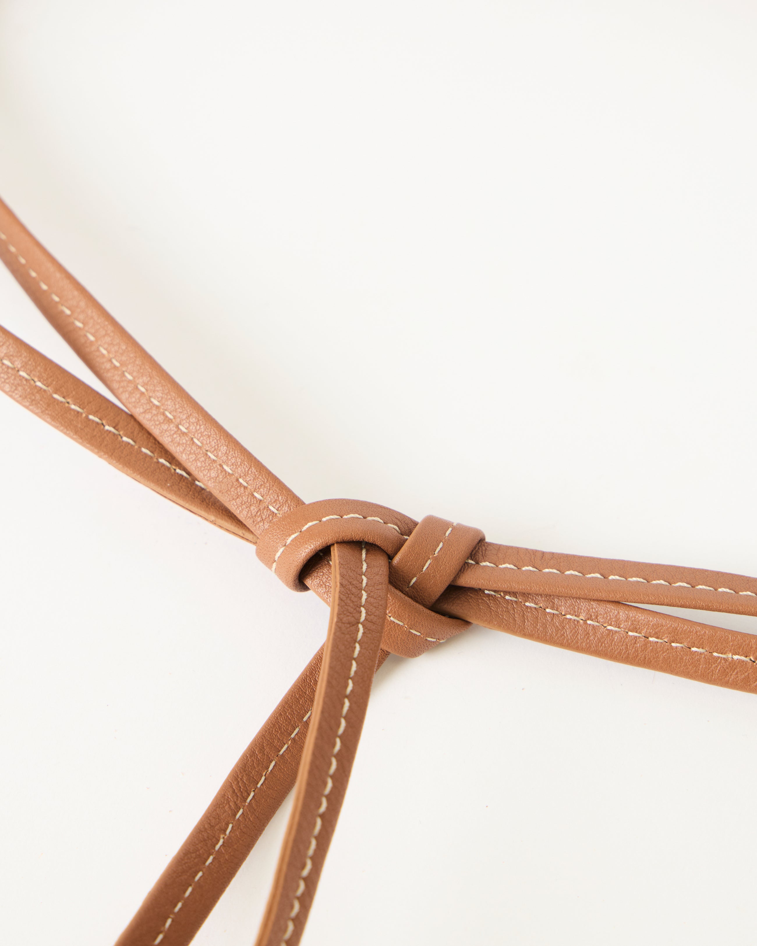CAROLINE WRAP LEATHER BELT - BELT
