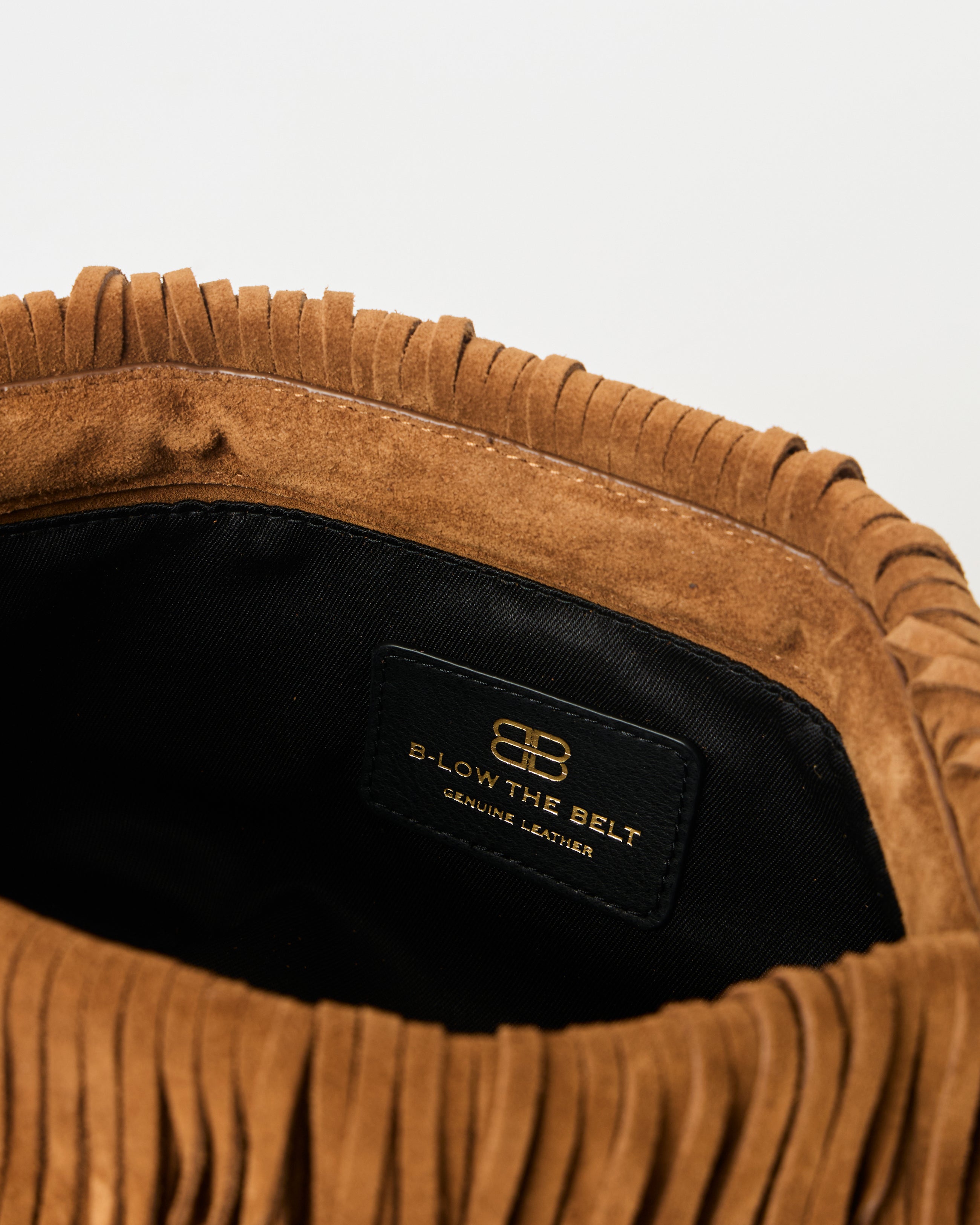 MELROSE SUEDE CLUTCH - HANDBAGS