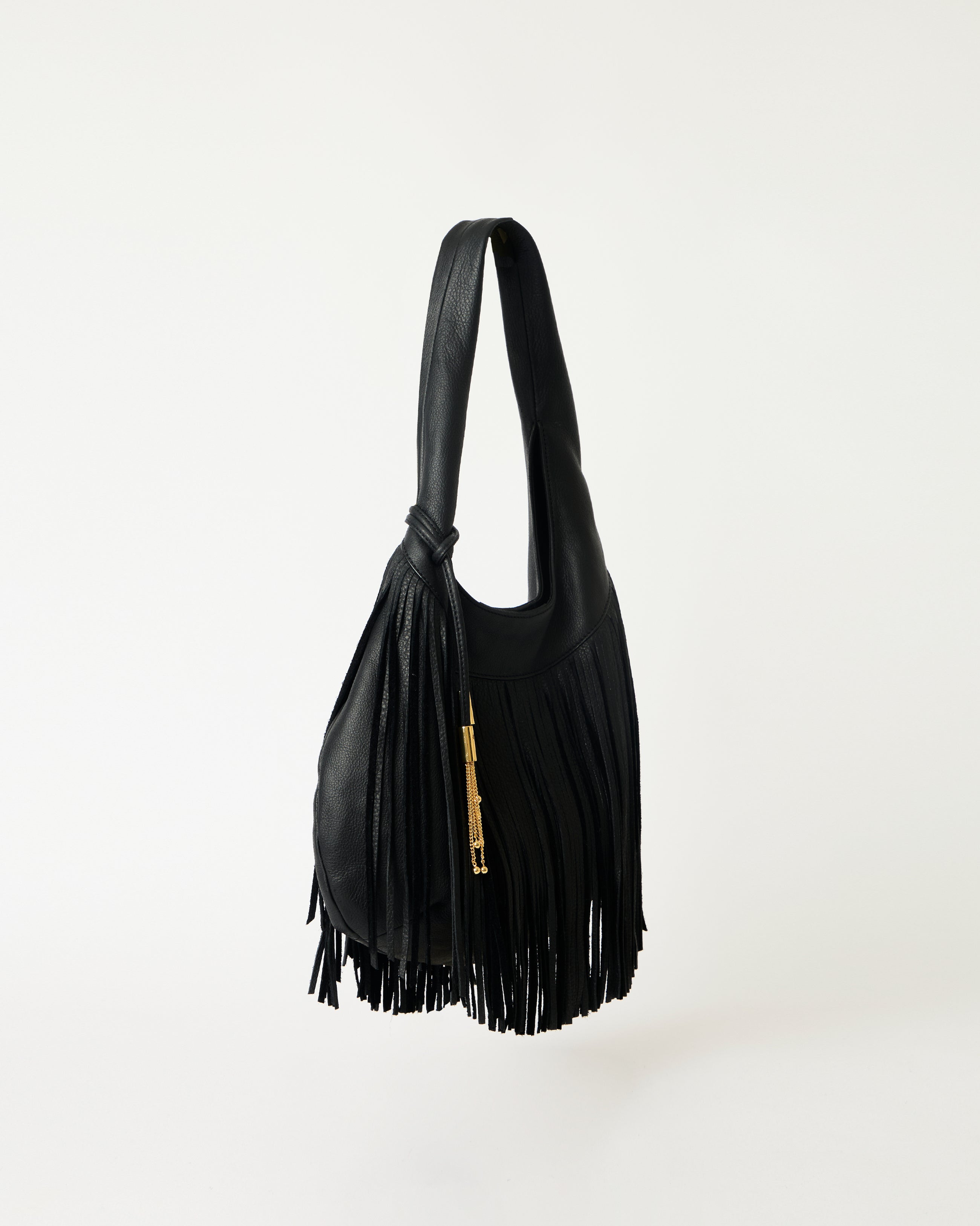 MELROSE LEATHER HOBO - HANDBAGS