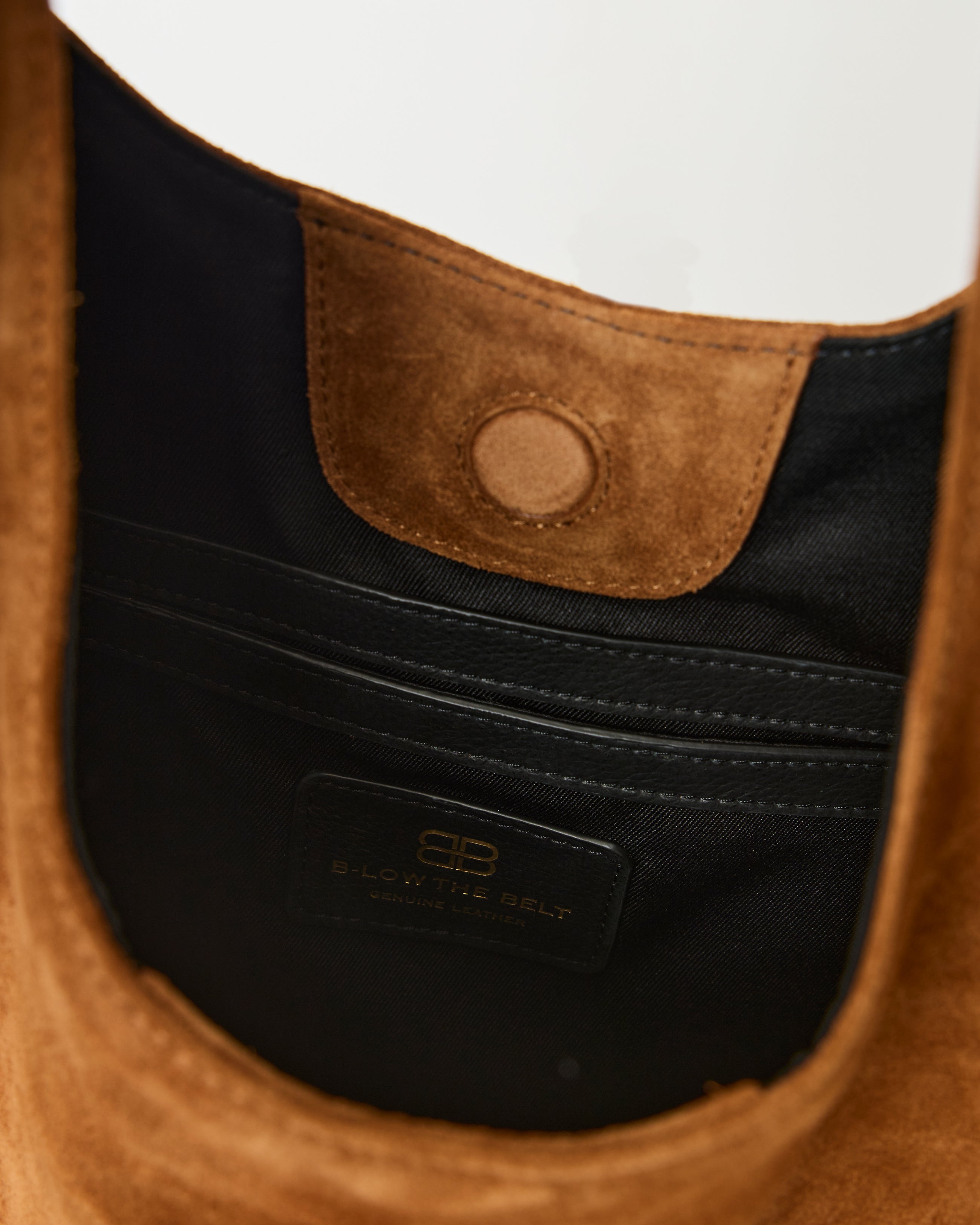 INEZ STUDDED SUEDE HOBO - HANDBAGS