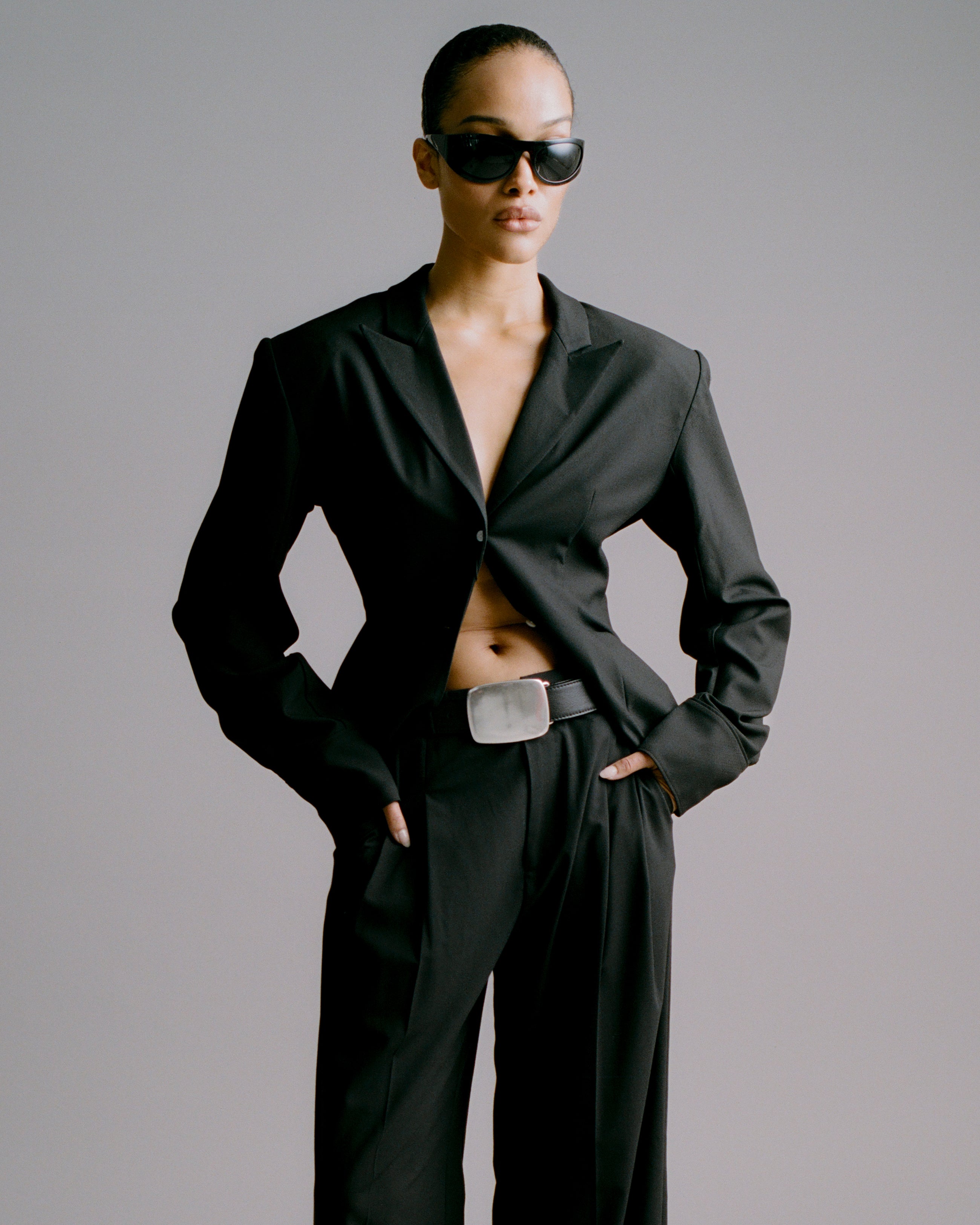 LEIGHTON LEATHER BELT - BELT