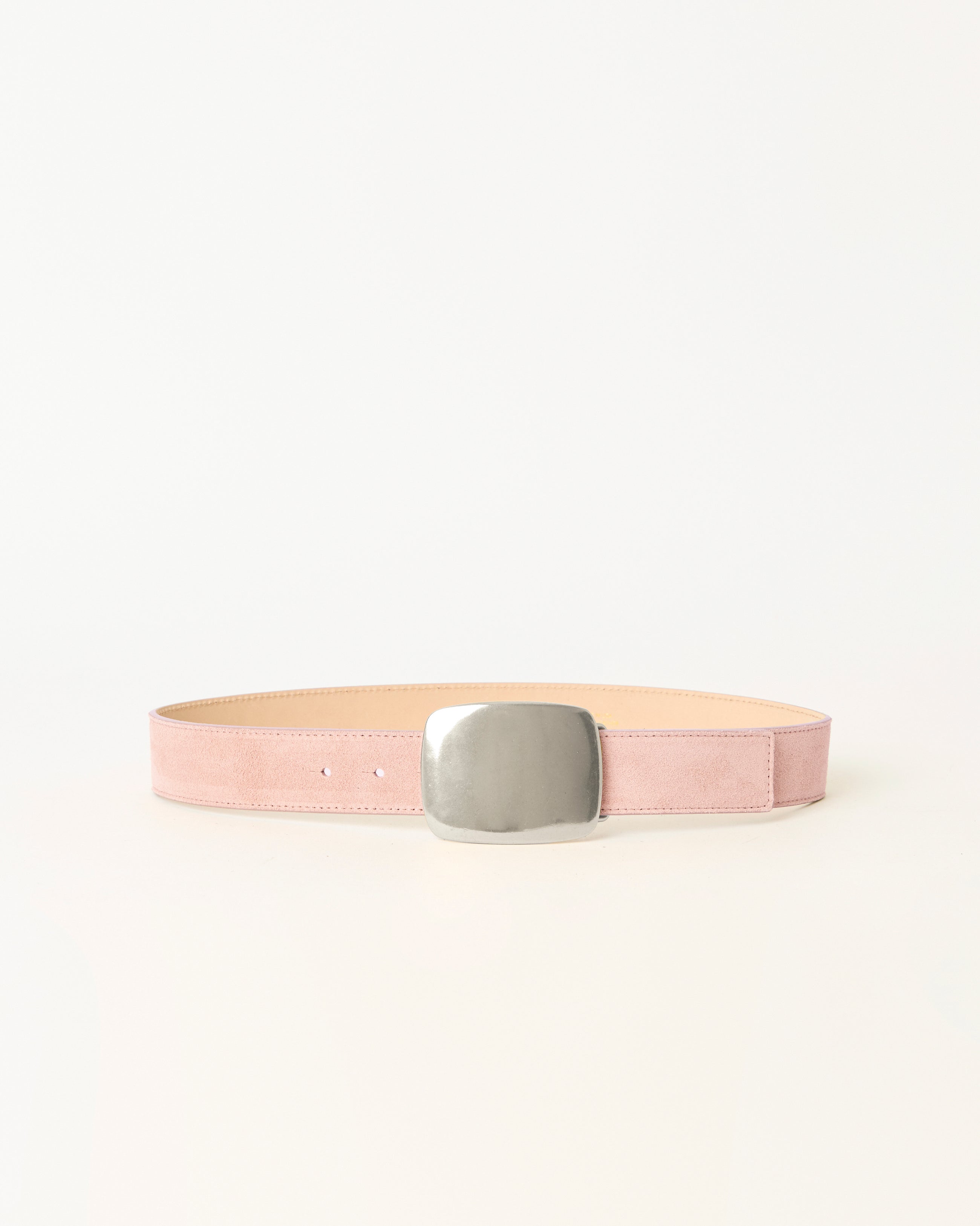 LEIGHTON SUEDE BELT Dusty Rose Silver - BELT
