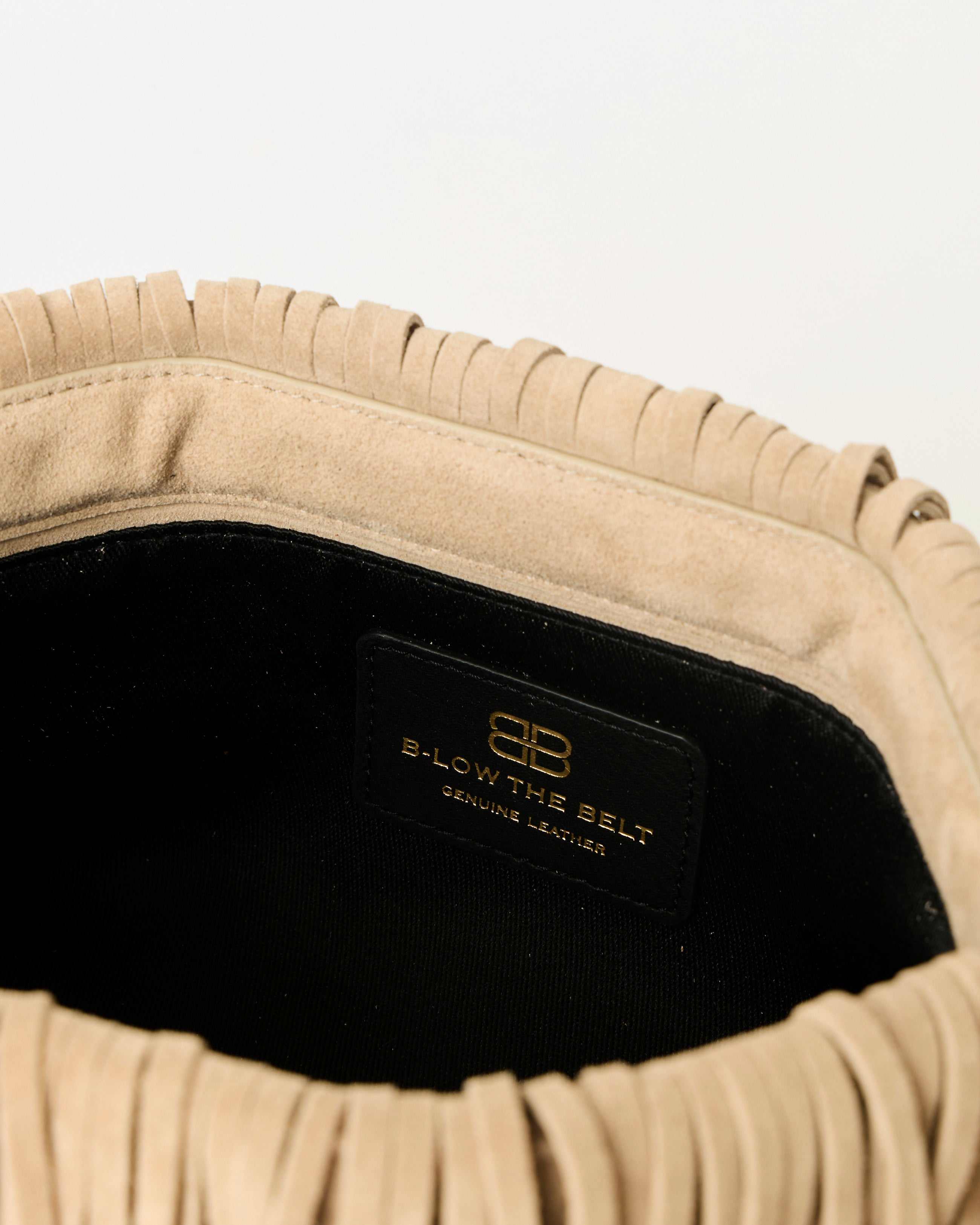 MELROSE SUEDE CLUTCH - HANDBAGS