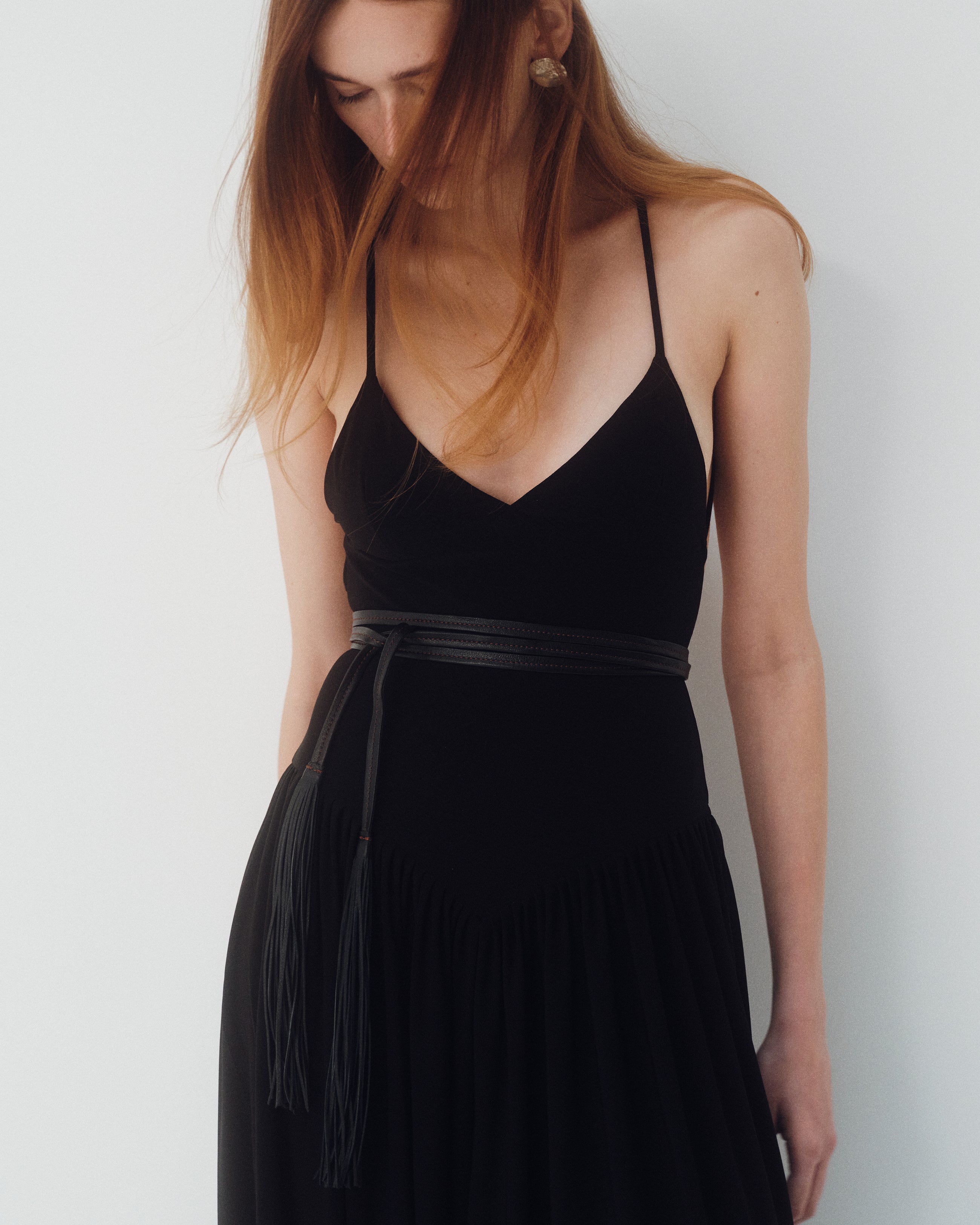 CAROLINE WRAP LEATHER BELT - BELT