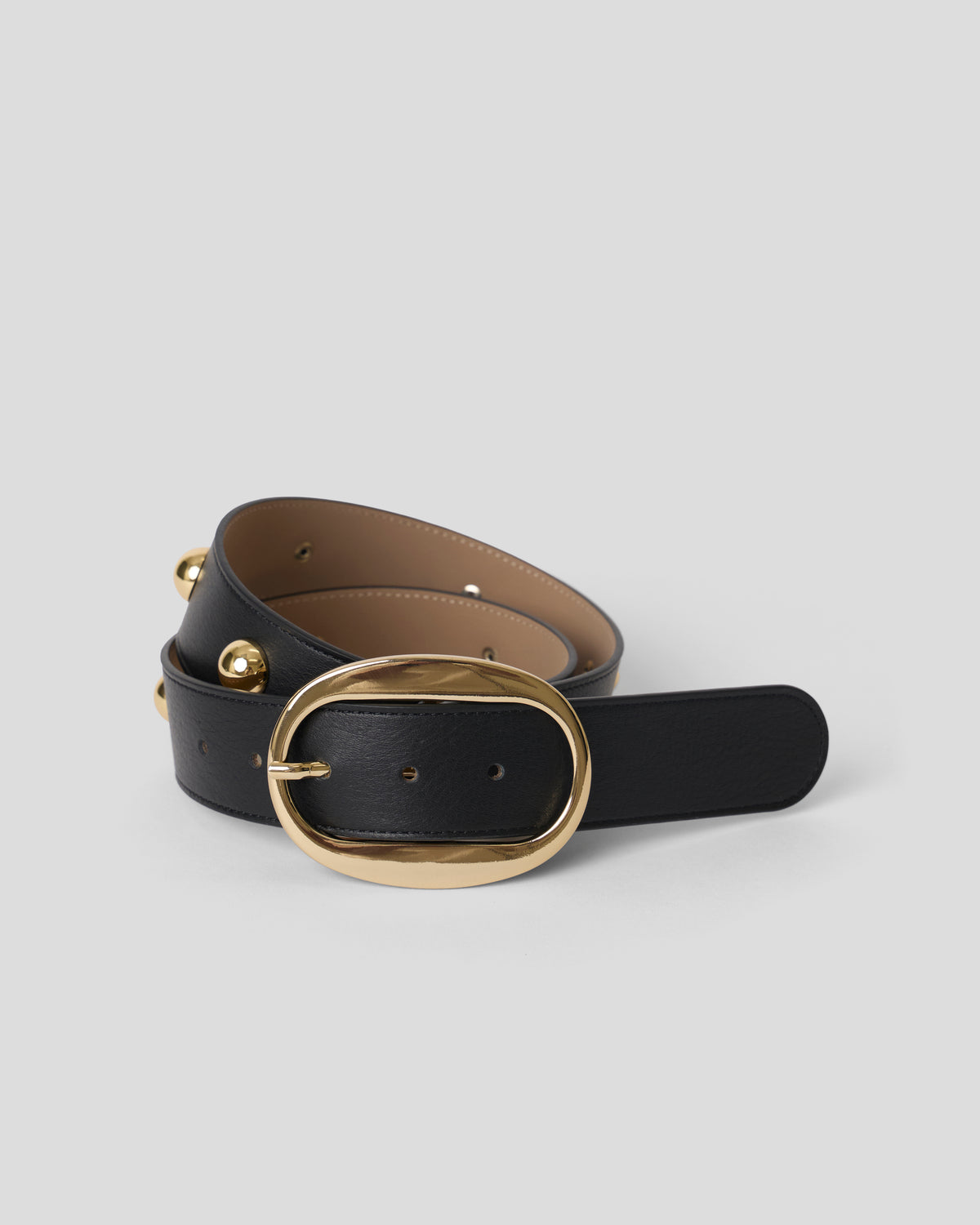 SIERRA STUDDED LEATHER BELT - BELT