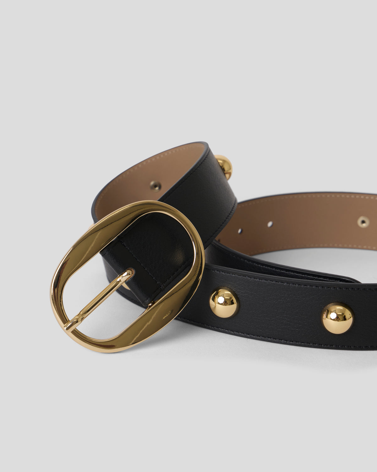 SIERRA STUDDED LEATHER BELT - BELT