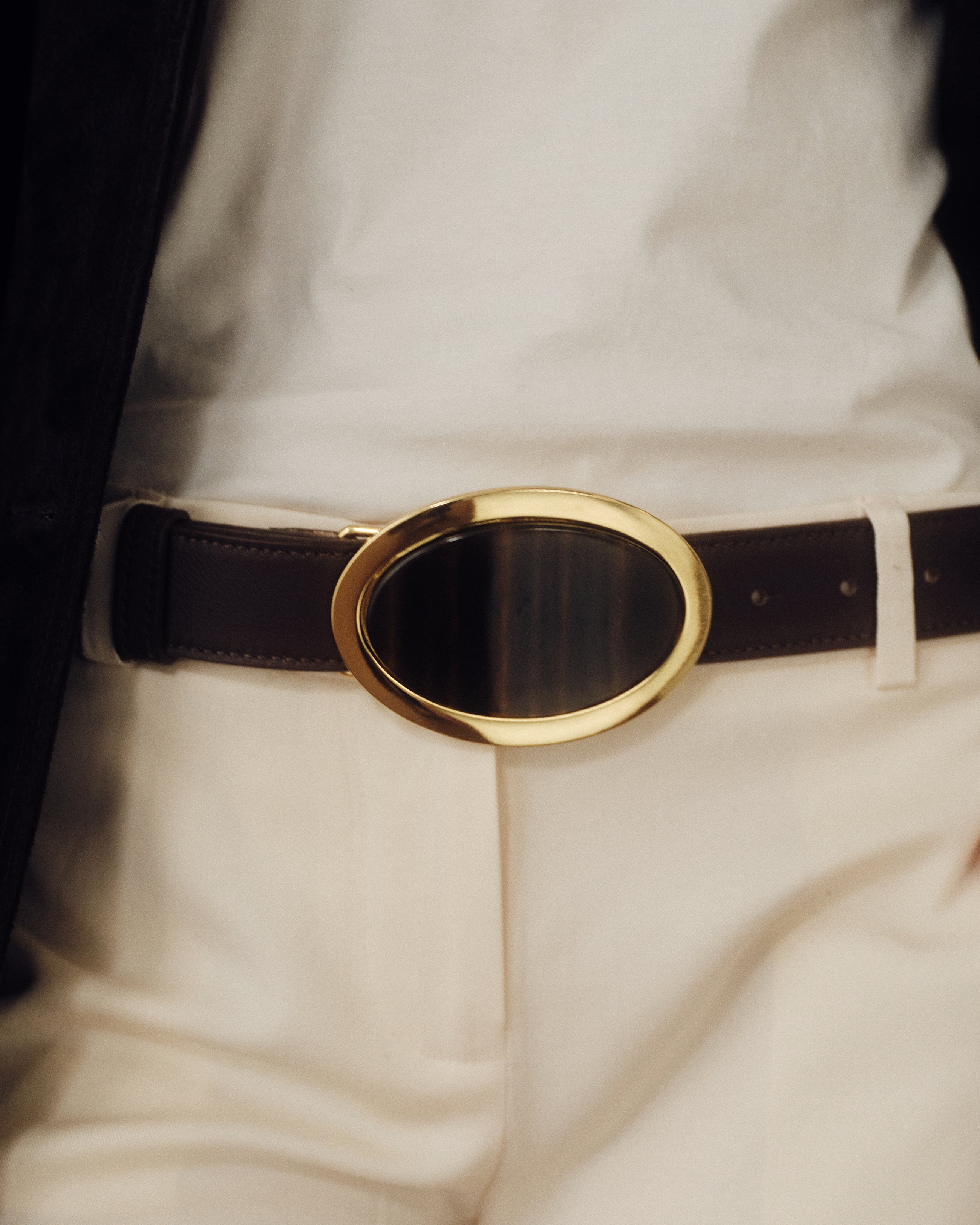 ARUNA LEATHER BELT - BELT