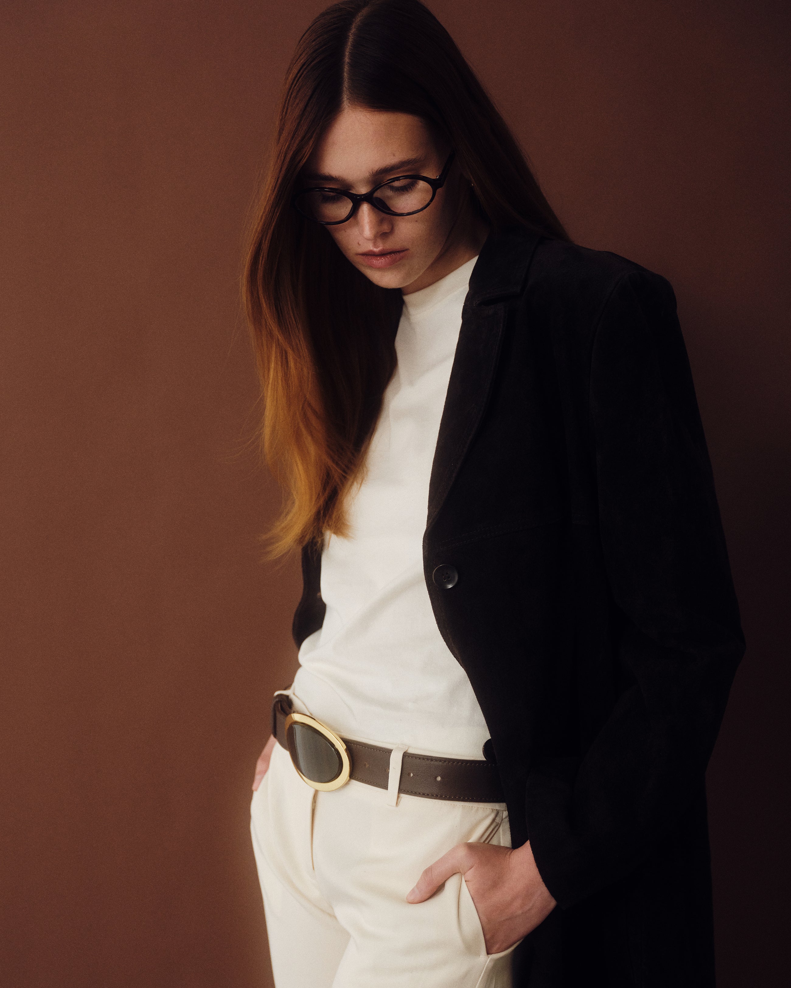 ARUNA LEATHER BELT - BELT