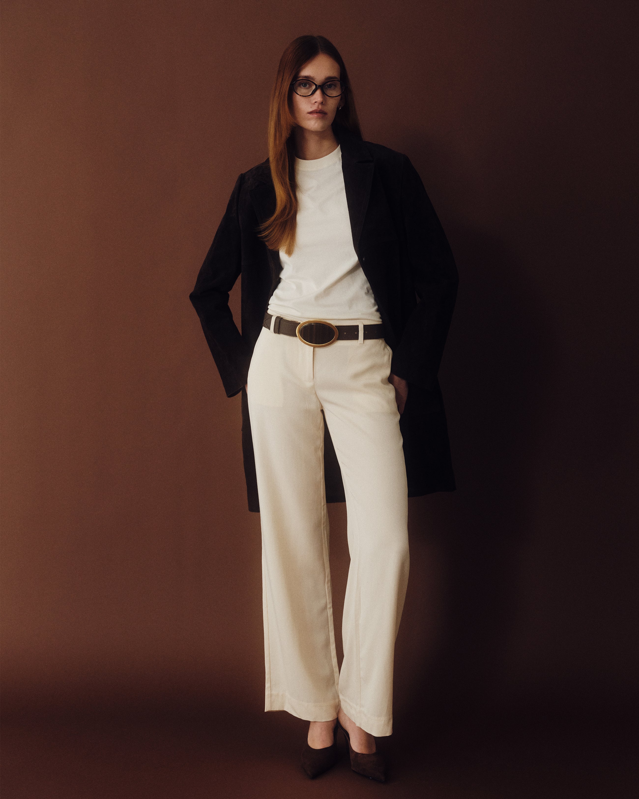 ARUNA LEATHER BELT - BELT