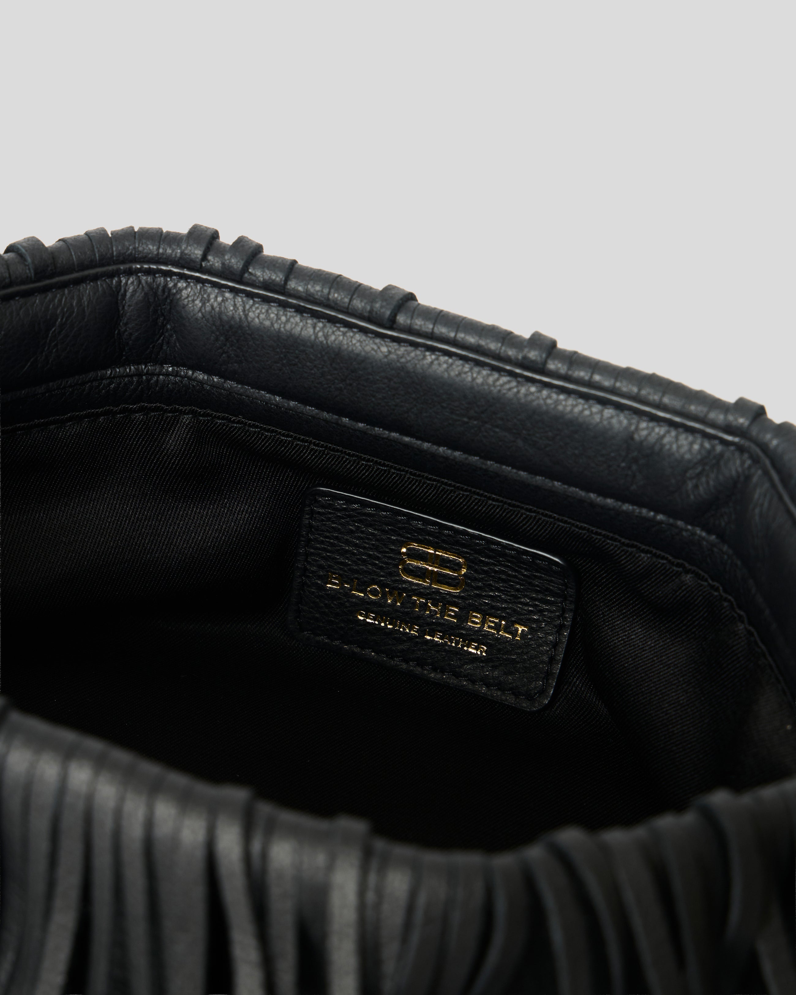 MELROSE LEATHER CLUTCH - HANDBAGS