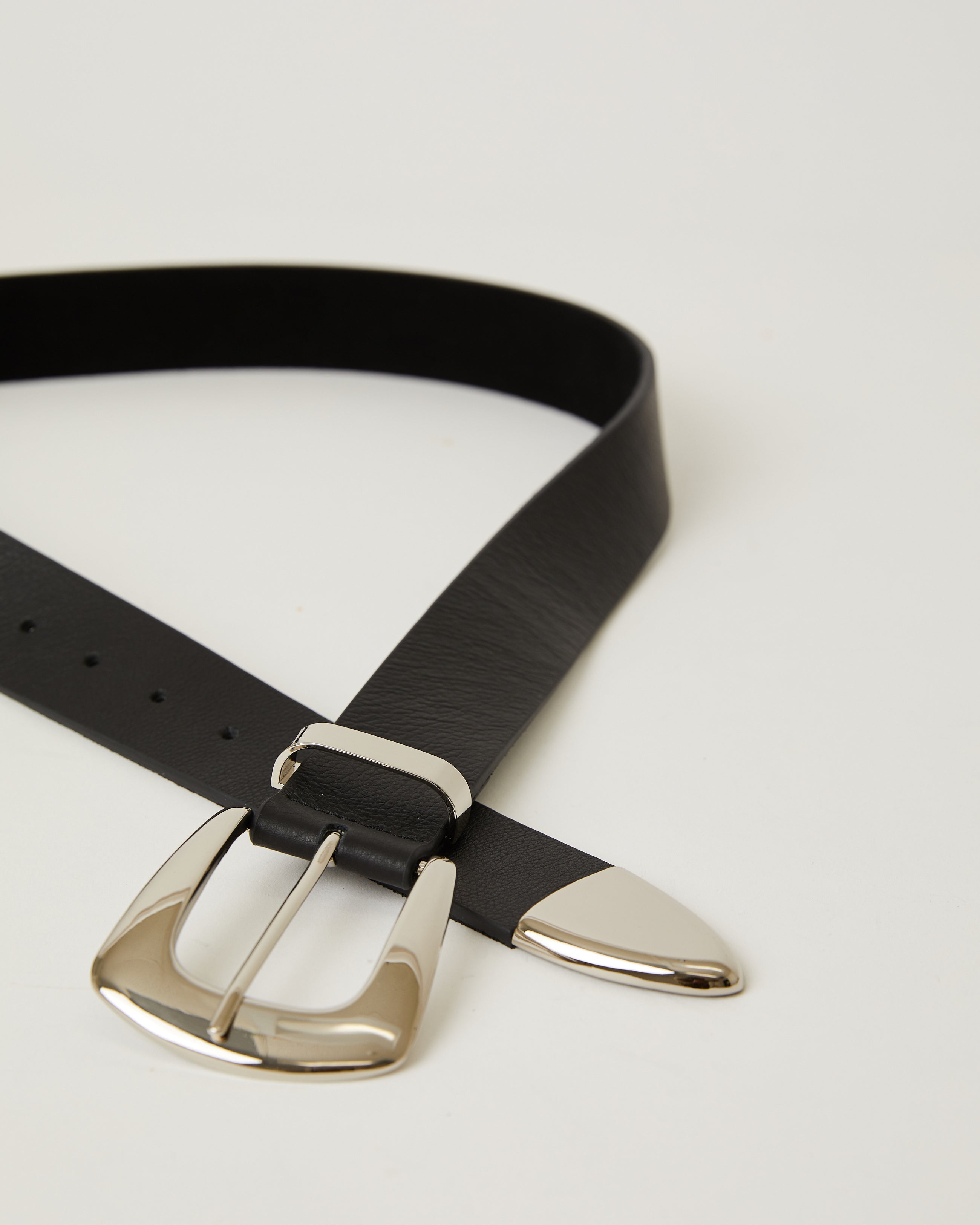 JORDANA MINI LEATHER BELT - BELT