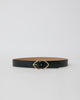 LIVIA GLOSS LEATHER BELT (FINAL SALE)