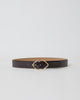 LIVIA GLOSS LEATHER BELT (FINAL SALE)